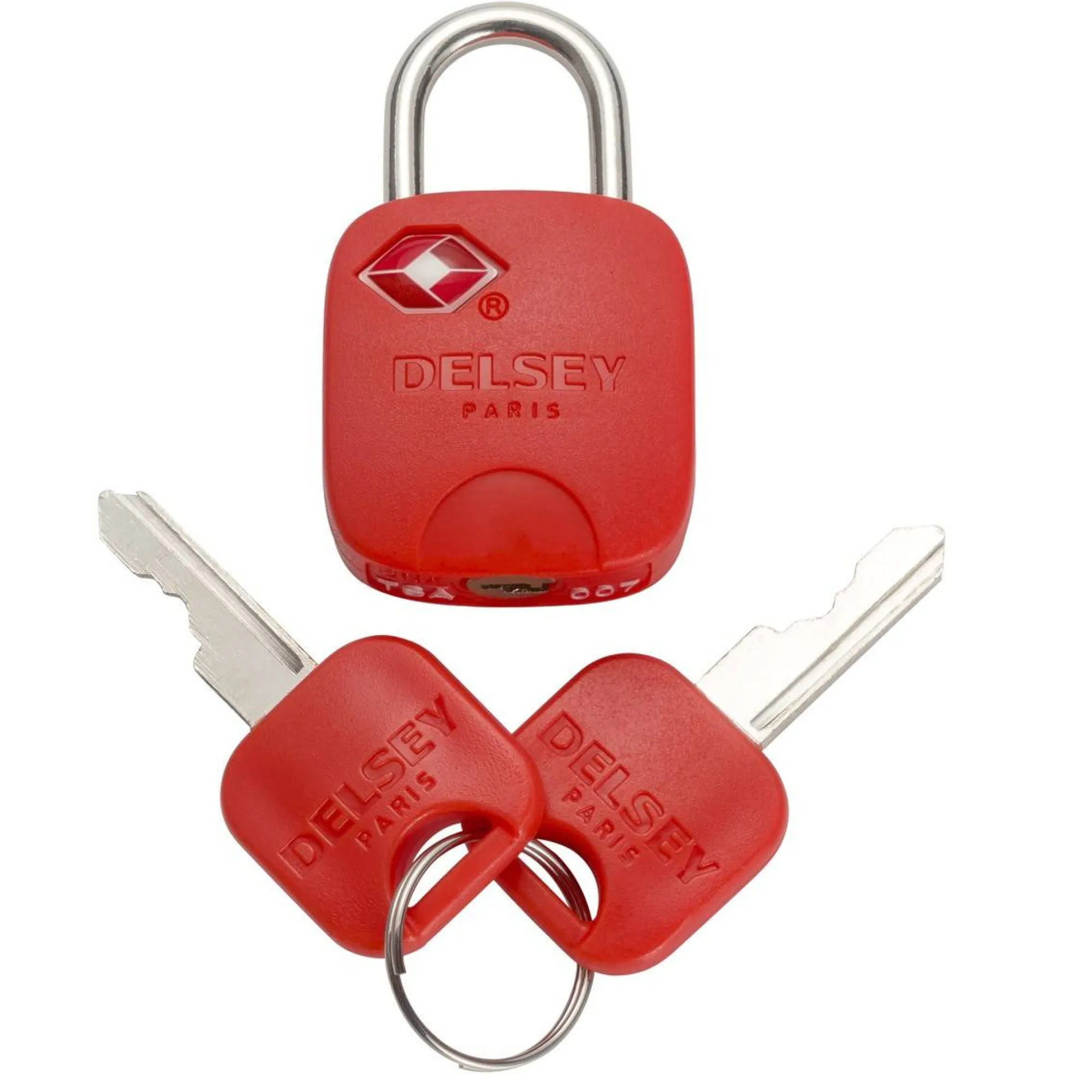 Delsey Cadenas*Cadenas a clefs TSA pour bagage Rouge