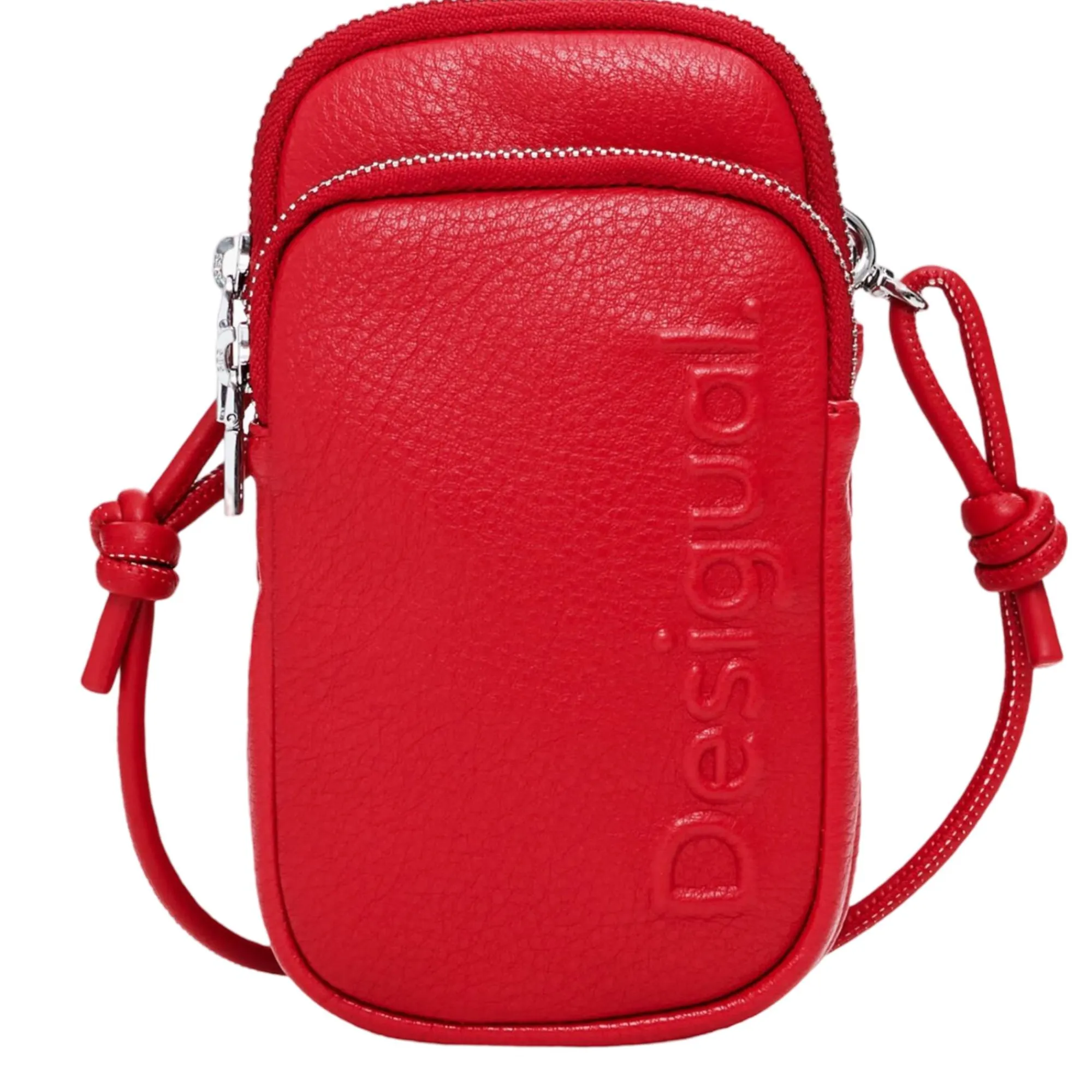 Desigual Porte-Monnaie Femme*Etui telephone Half Logo Rouge