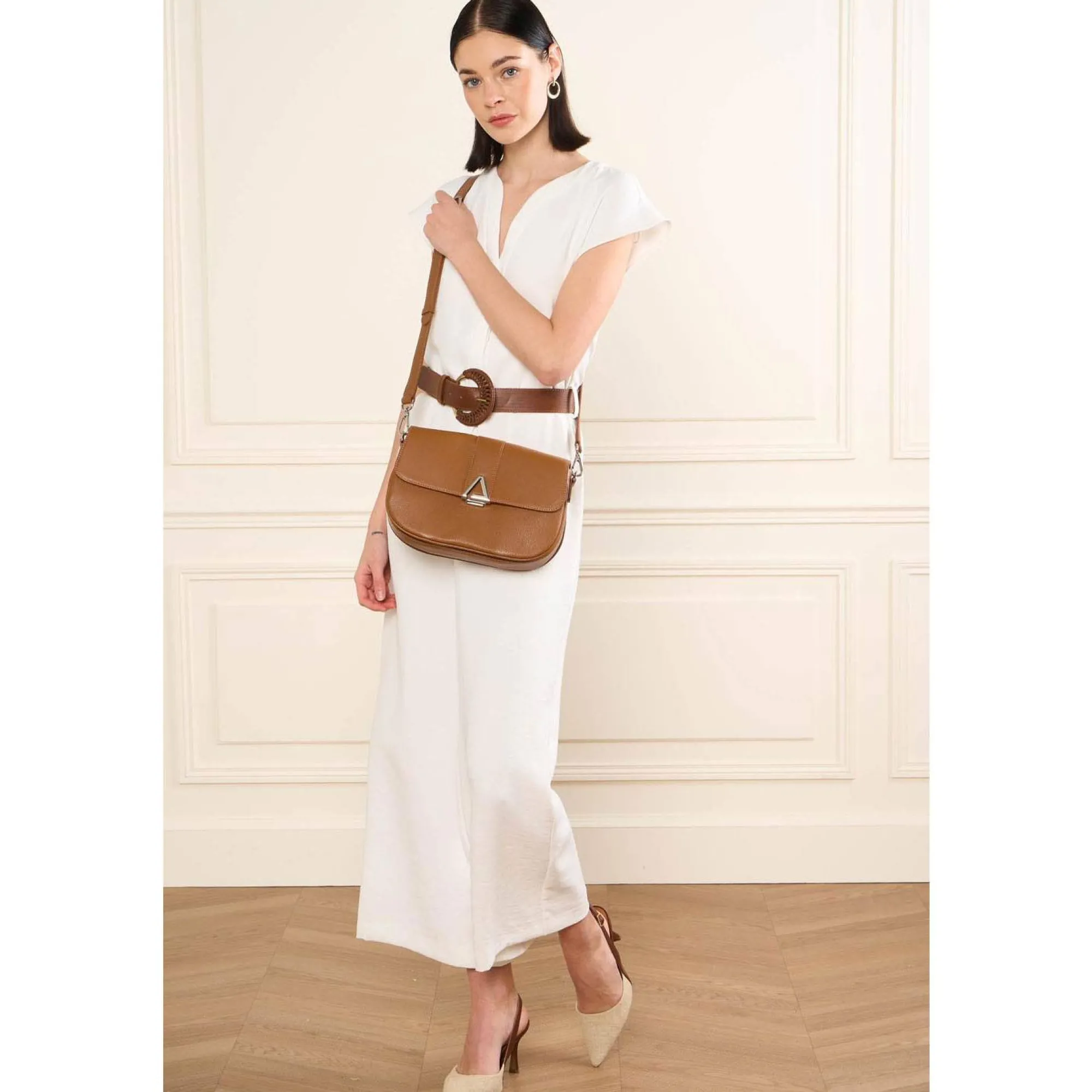 Lancaster Sacs Bandoulière*Grand sac trotteur L a rabat L.A. Alfa