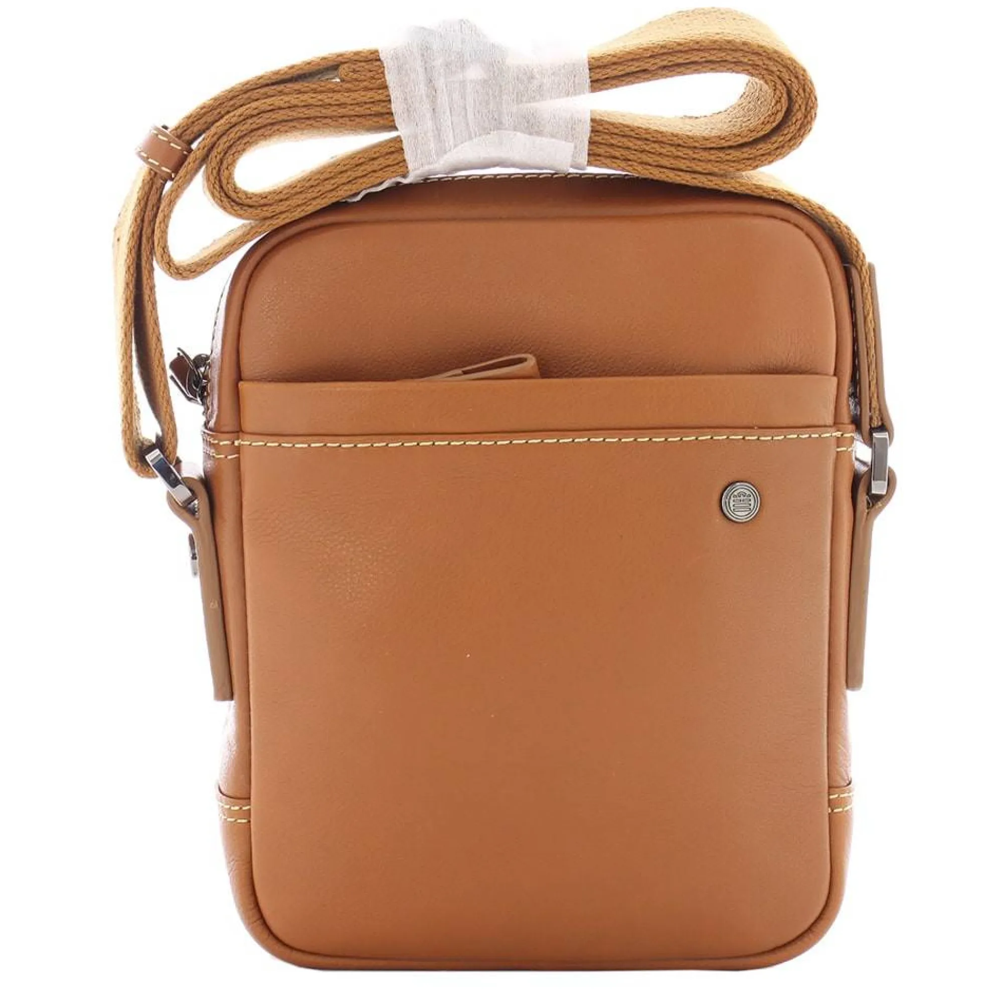 Serge Blanco Sacoches Homme*Grande sacoche homme Campania a bandouliere Cognac