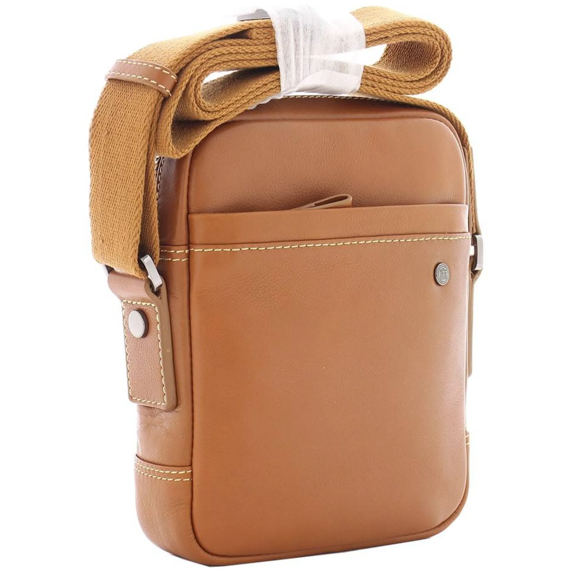 Serge Blanco Sacoches Homme*Grande sacoche homme Campania a bandouliere Cognac