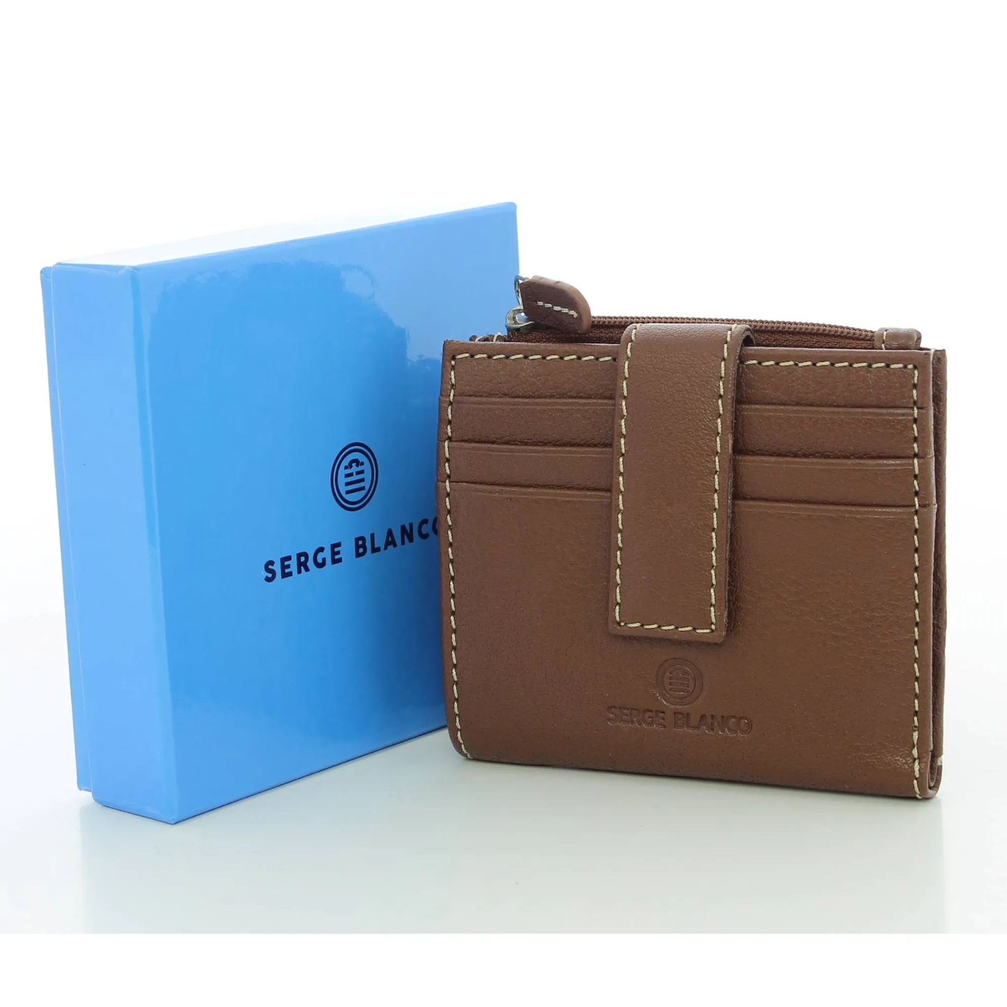 Serge Blanco Porte-Cartes Homme | Porte-Cartes Femme*Mini porte-cartes Marfa a bouton pression