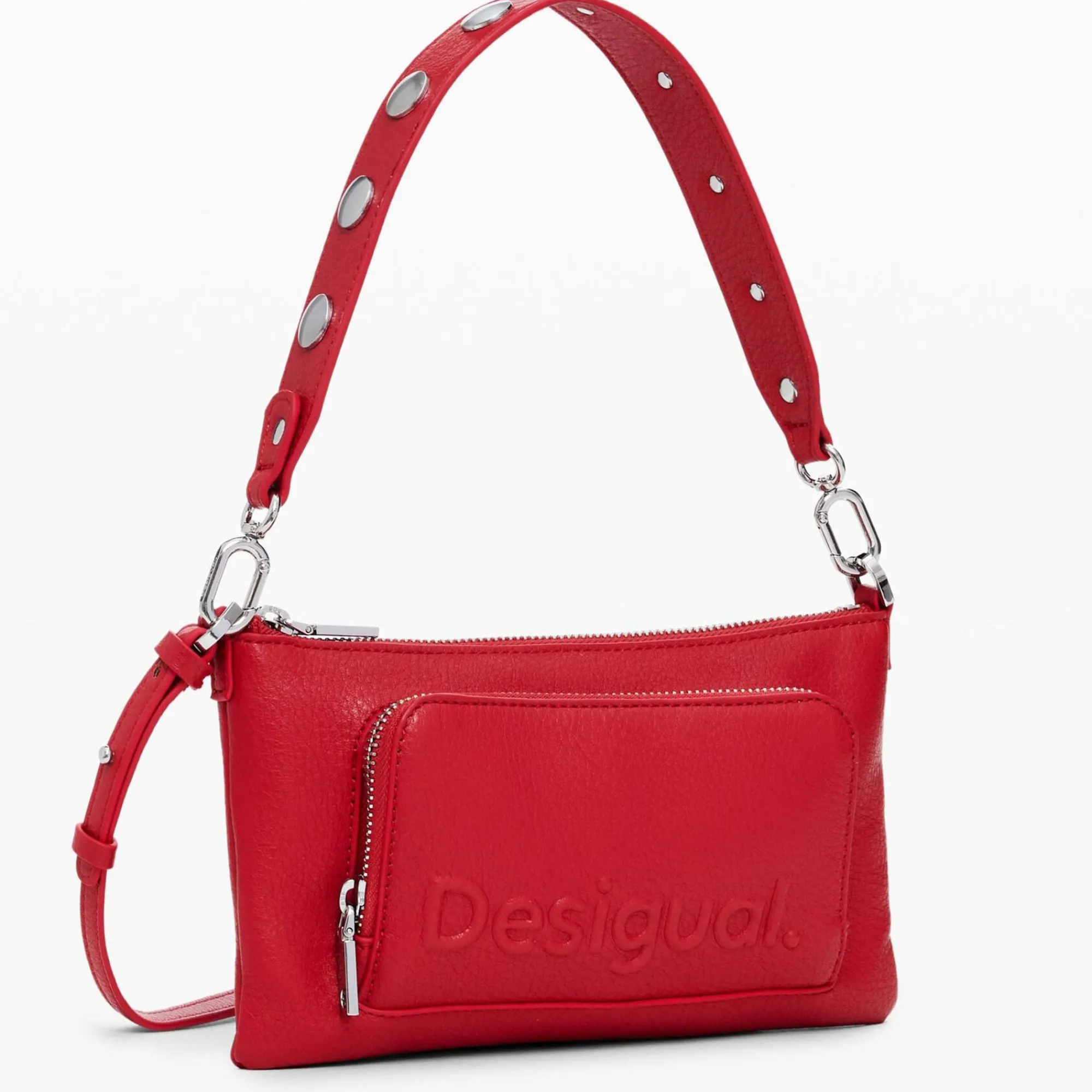 Desigual Sacs Bandoulière*Mini sac bandouliere Half Logo Rouge