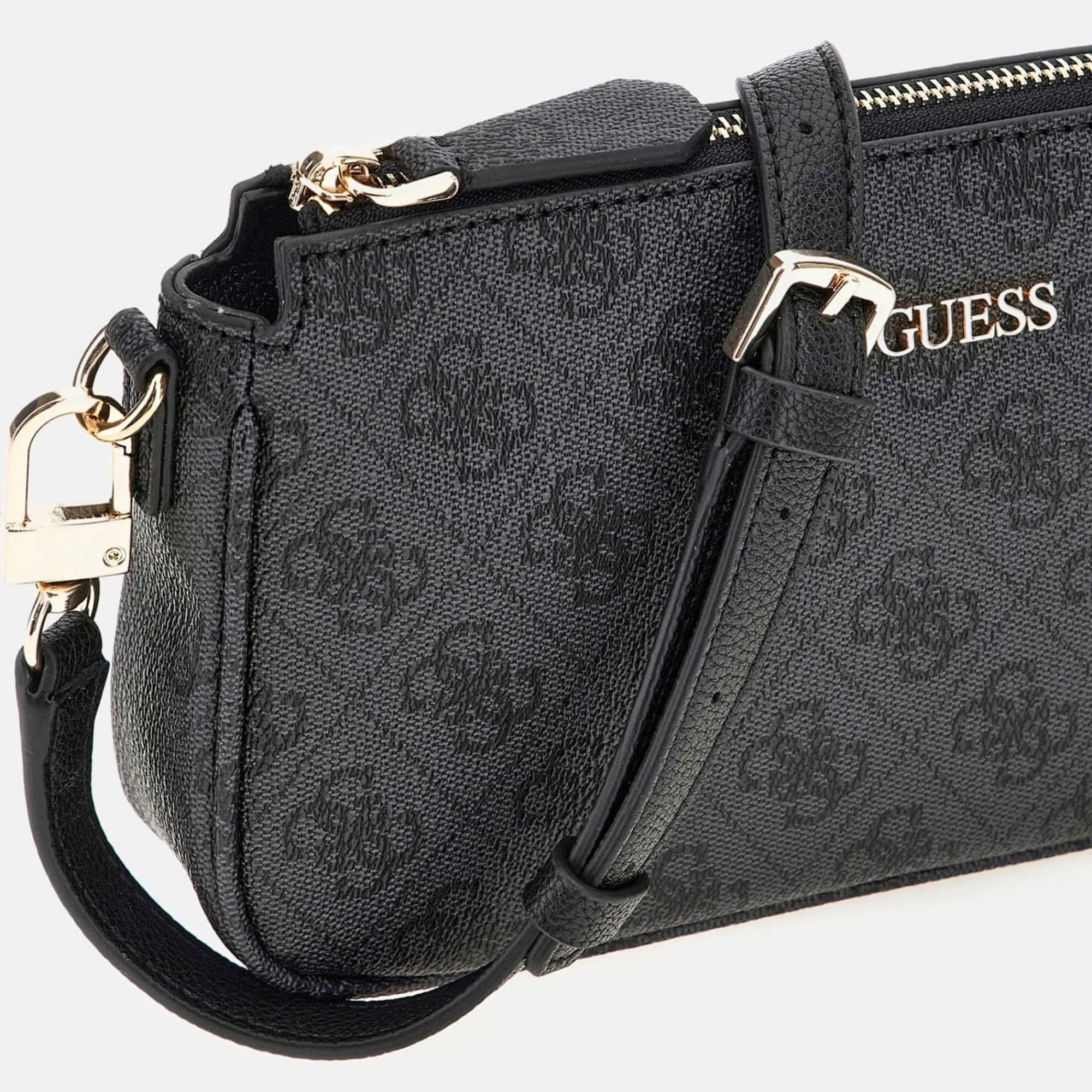 Guess Sacs Porté Épaule | Sacs Bandoulière*Mini sac bandouliere Noelle logo 4G Noir Multi
