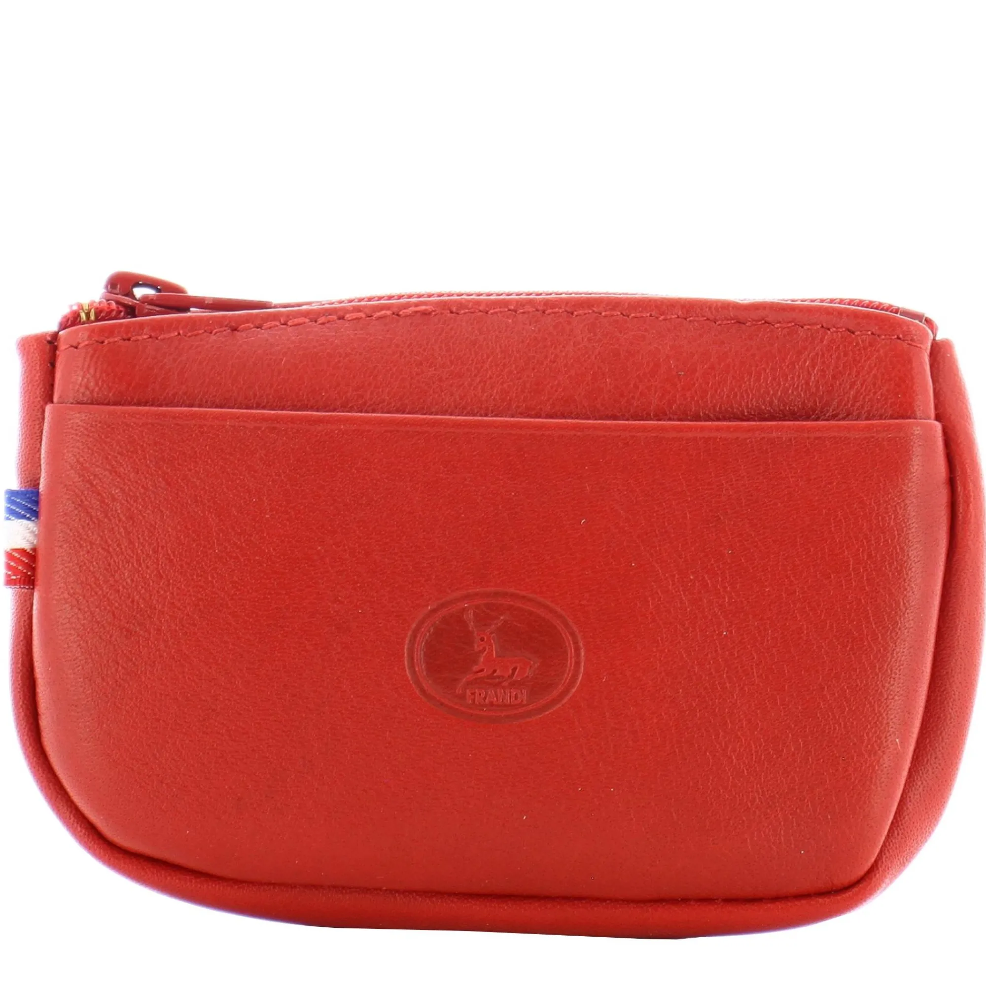 Frandi Porte-Monnaie Femme*Petit porte monnaie zippe en cuir lisse