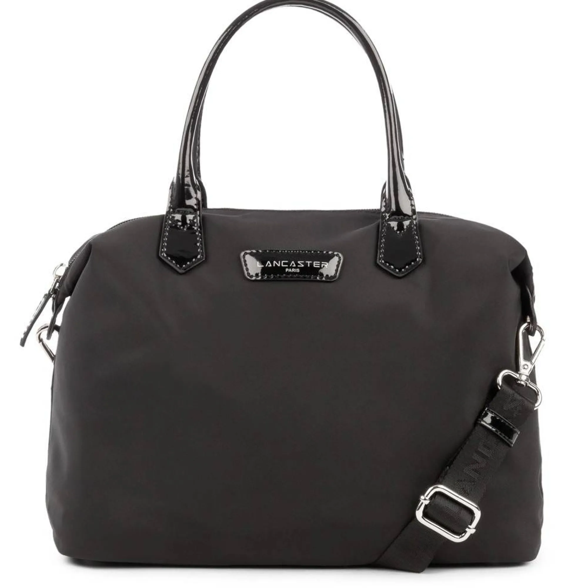 Lancaster Sacs À Main*Petit sac a main Basic Verni Noir
