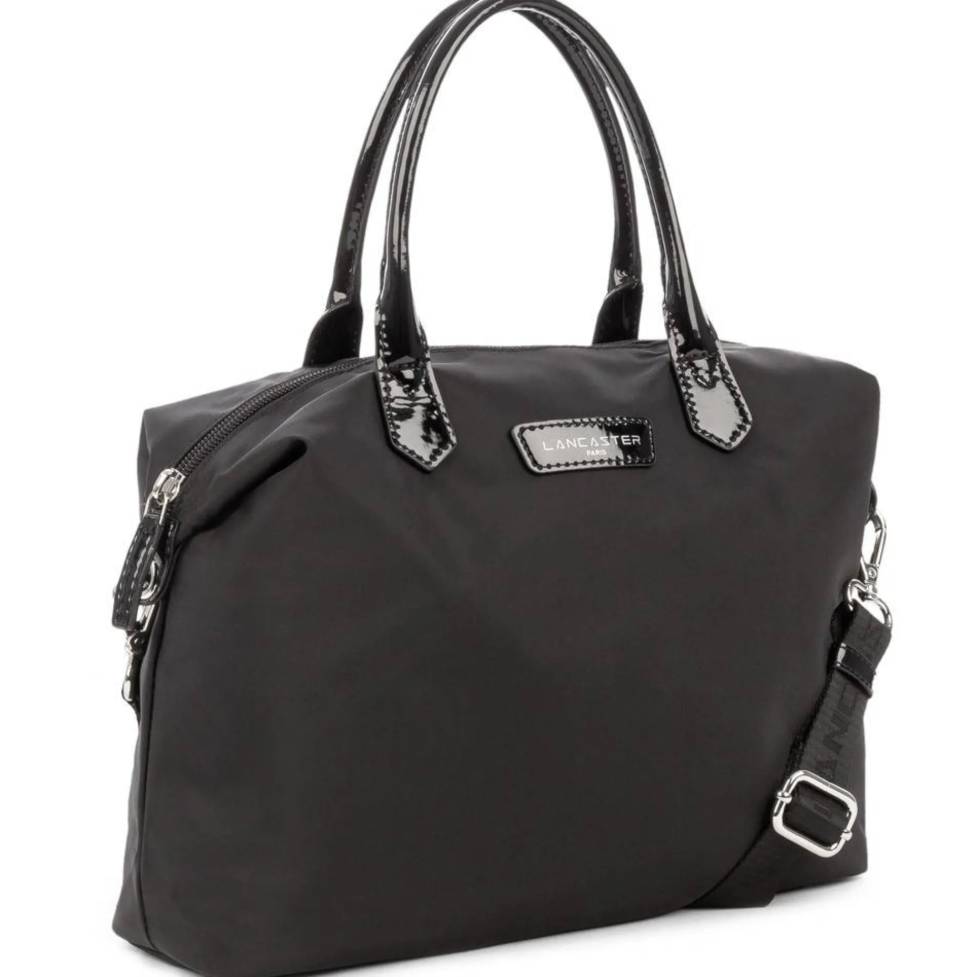 Lancaster Sacs À Main*Petit sac a main Basic Verni Noir
