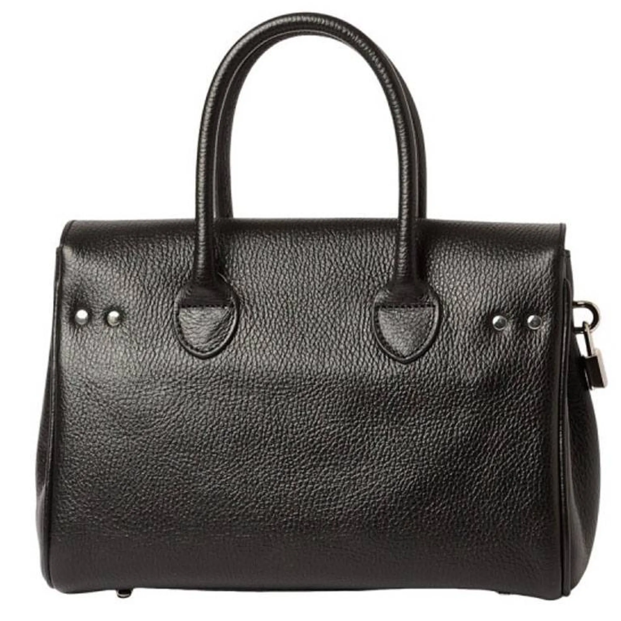 Mac Douglas Sacs À Main*Petit sac a main Pyla Magda XXS cuir graine Noir