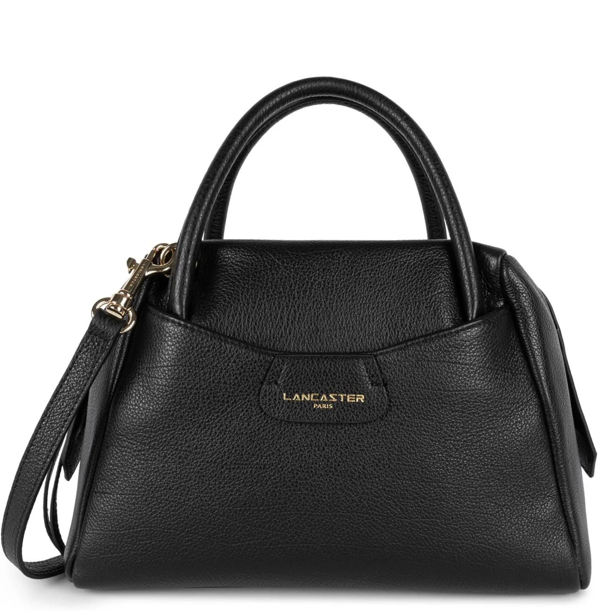 Lancaster Sacs Bandoulière | Sacs À Main*Petit Sac a main zippe Dune Noir