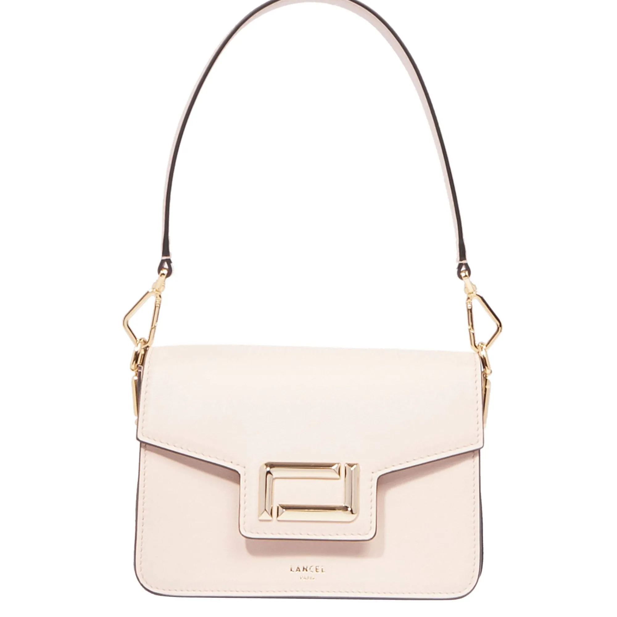 Lancel Sacs Porté Épaule | Sacs Bandoulière*Petit sac a rabat Angele S en cuir lisse