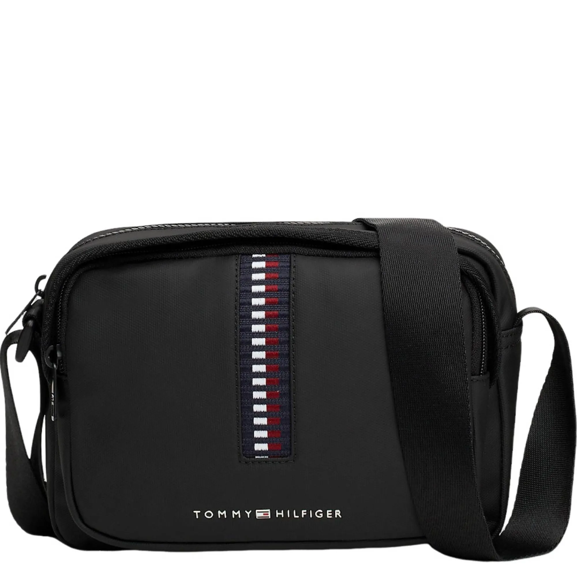 Tommy Hilfiger Sacoches Homme | Sacs Besace*Petit sac bandouliere tisse Corporate Noir