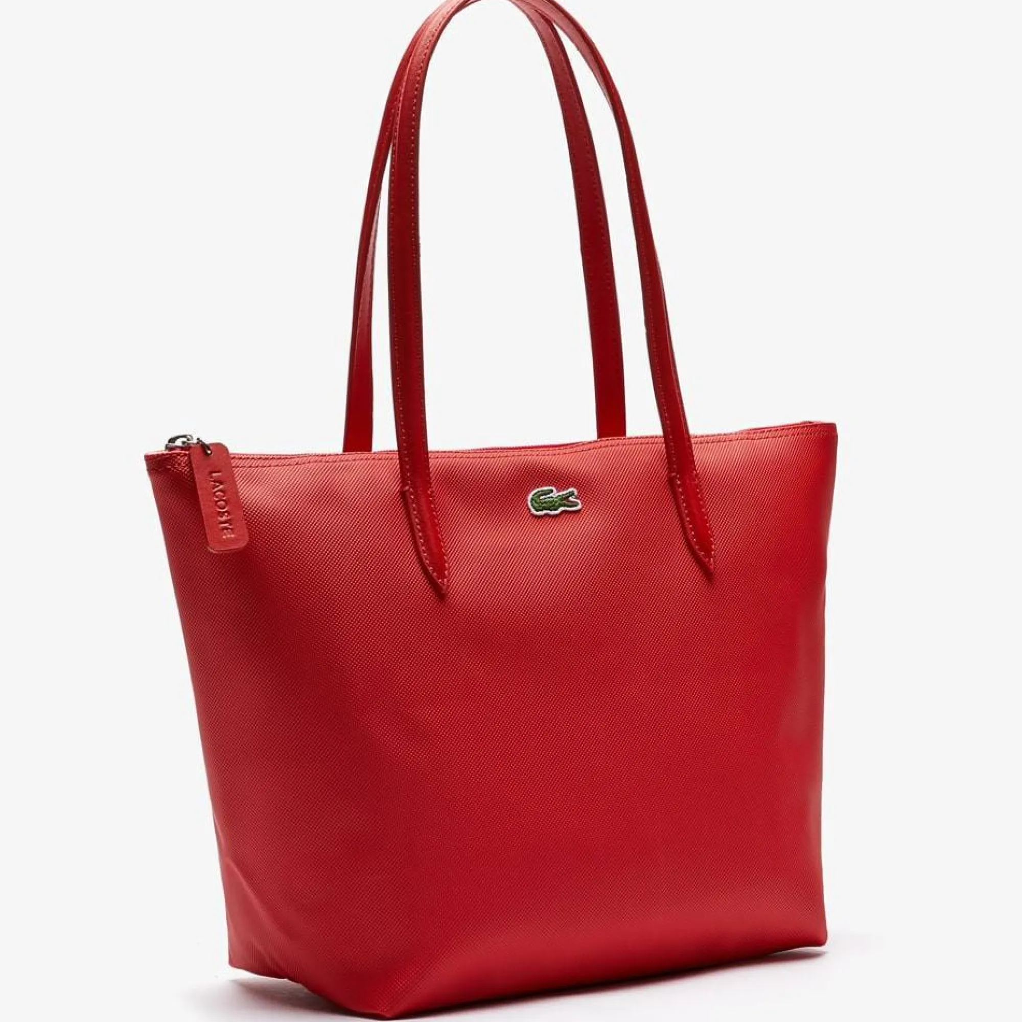 Lacoste Sacs Cabas*Petit sac cabas L.12.12 Concept uni Rouge