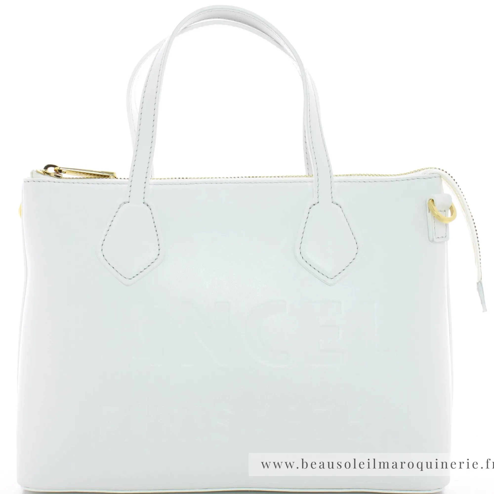 Lancel Sacs Bandoulière | Sacs À Main*Petit sac cabas porte main Essential logo Blanc Optique