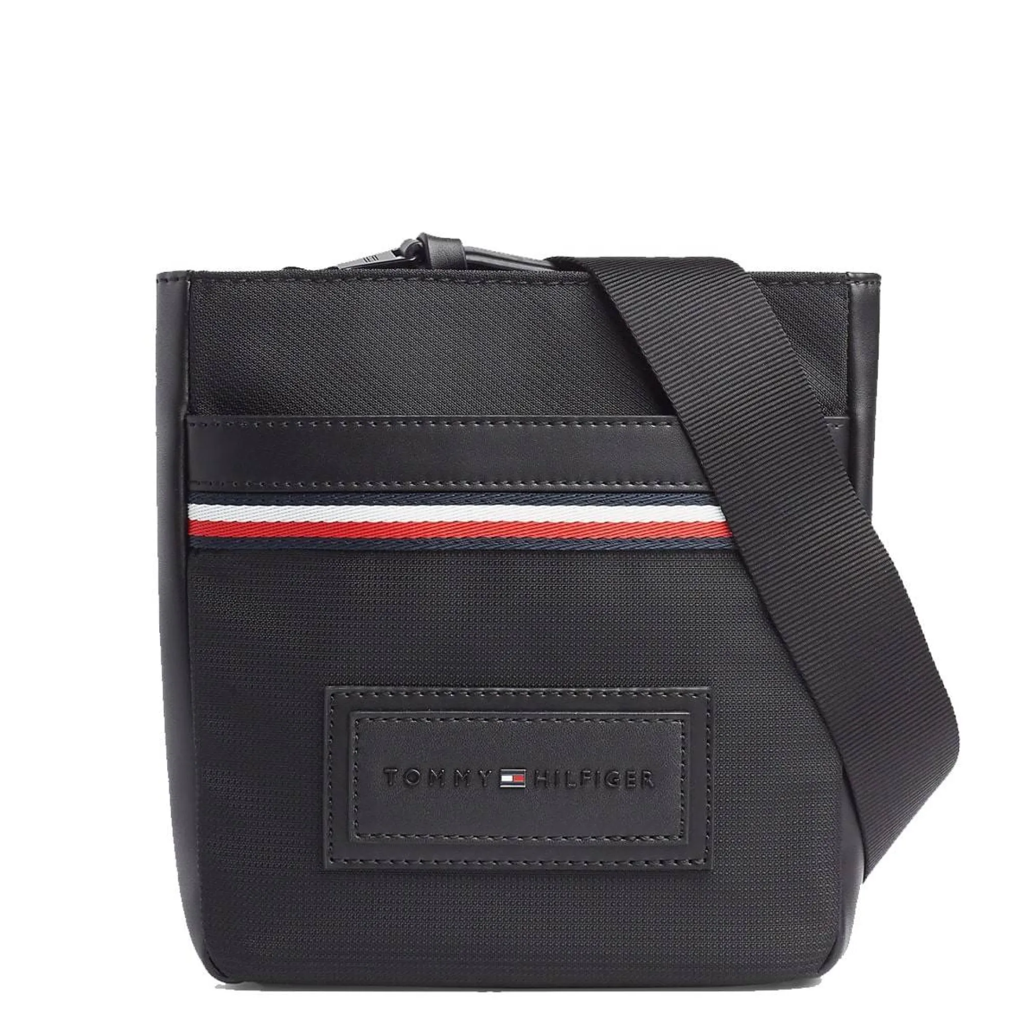 Tommy Hilfiger Petites Sacoches Homme*Petit sac plat a bandouliere Modern Noir
