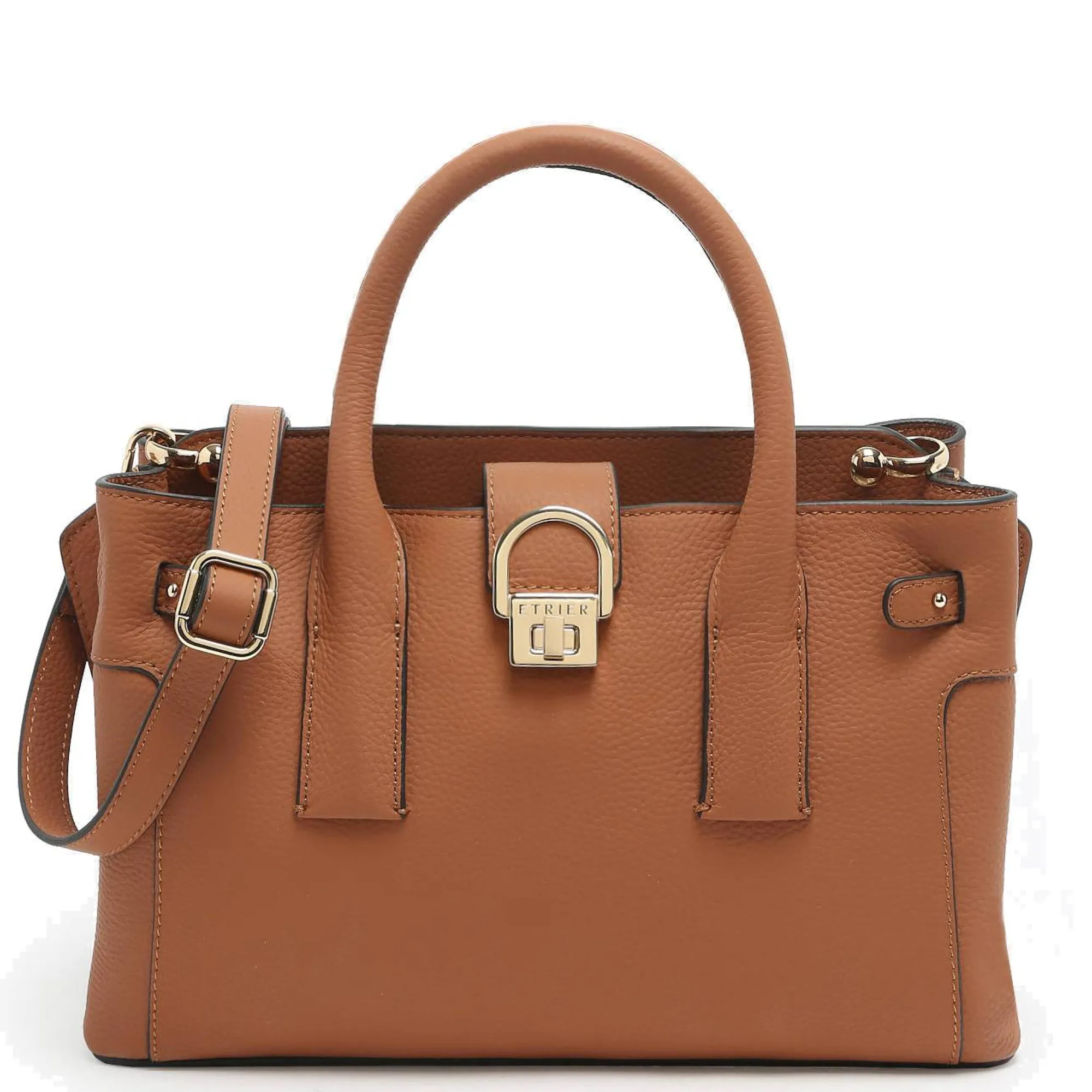 Etrier Sacs À Main*Petit sac porte main S Equestre cuir Camel