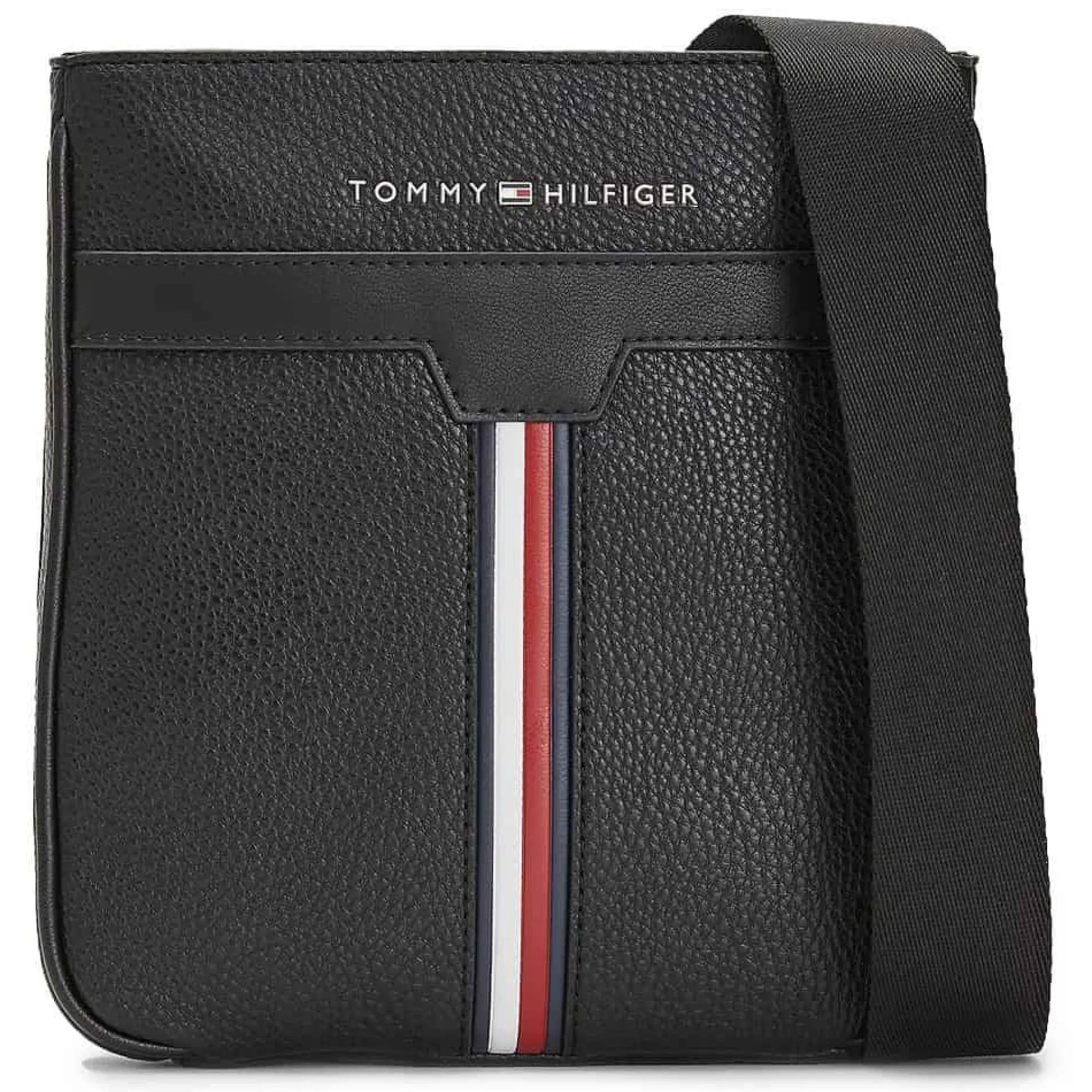 Tommy Hilfiger Petites Sacoches Homme*Petite sacoche Downtown effet graine Noir