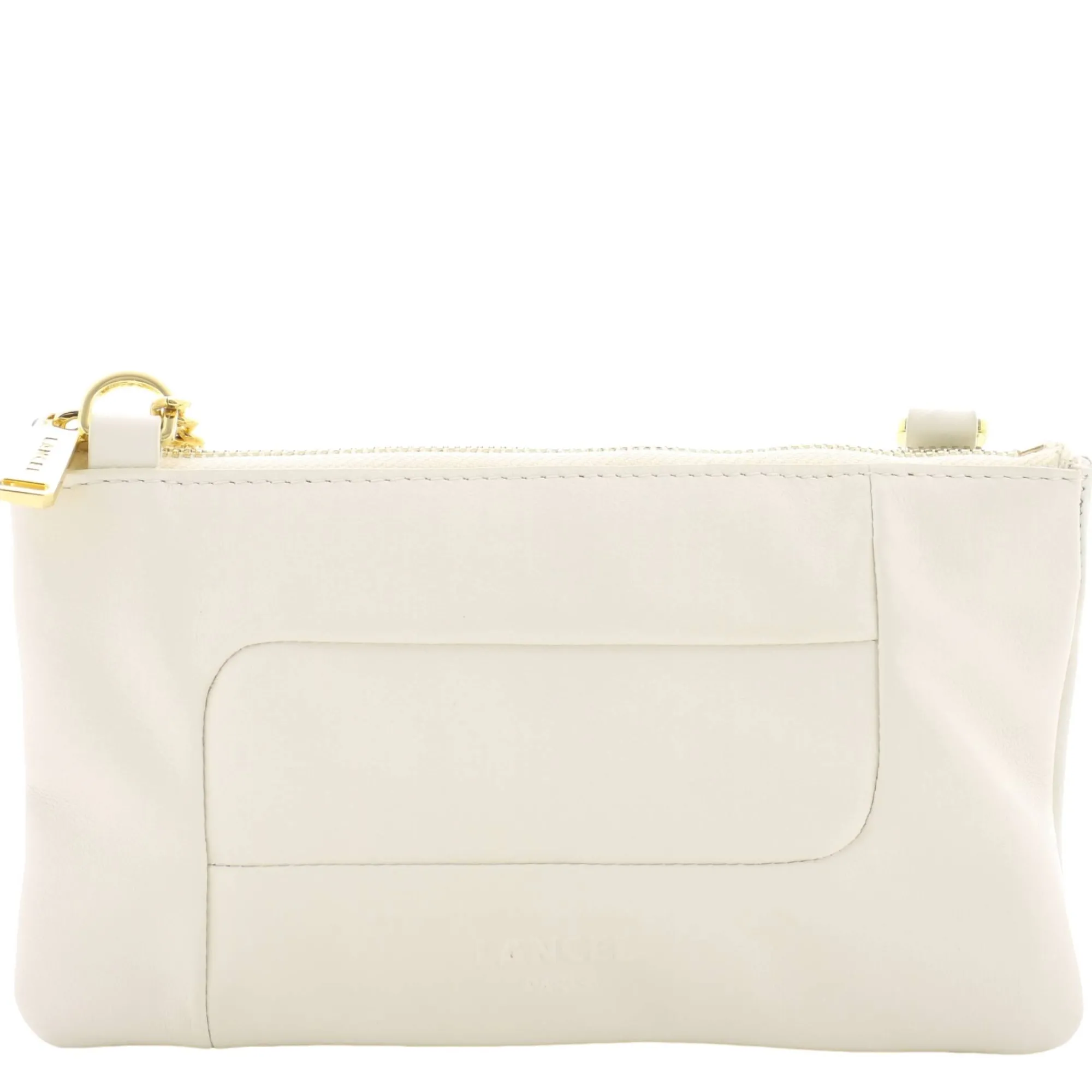 Lancel Sacs Bandoulière*Pochette double Billie en cuir lisse souple