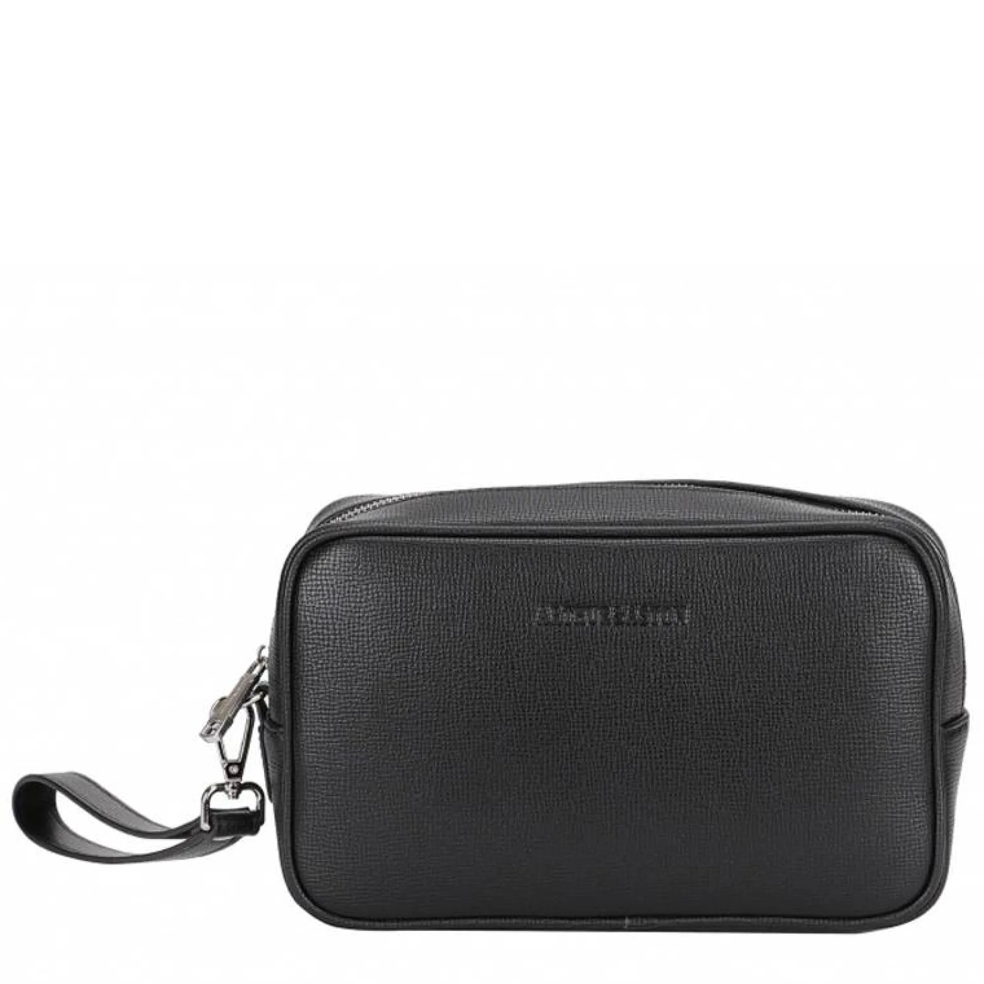 Arthur Aston Pochettes*Pochette homme Nelson en cuir Noir