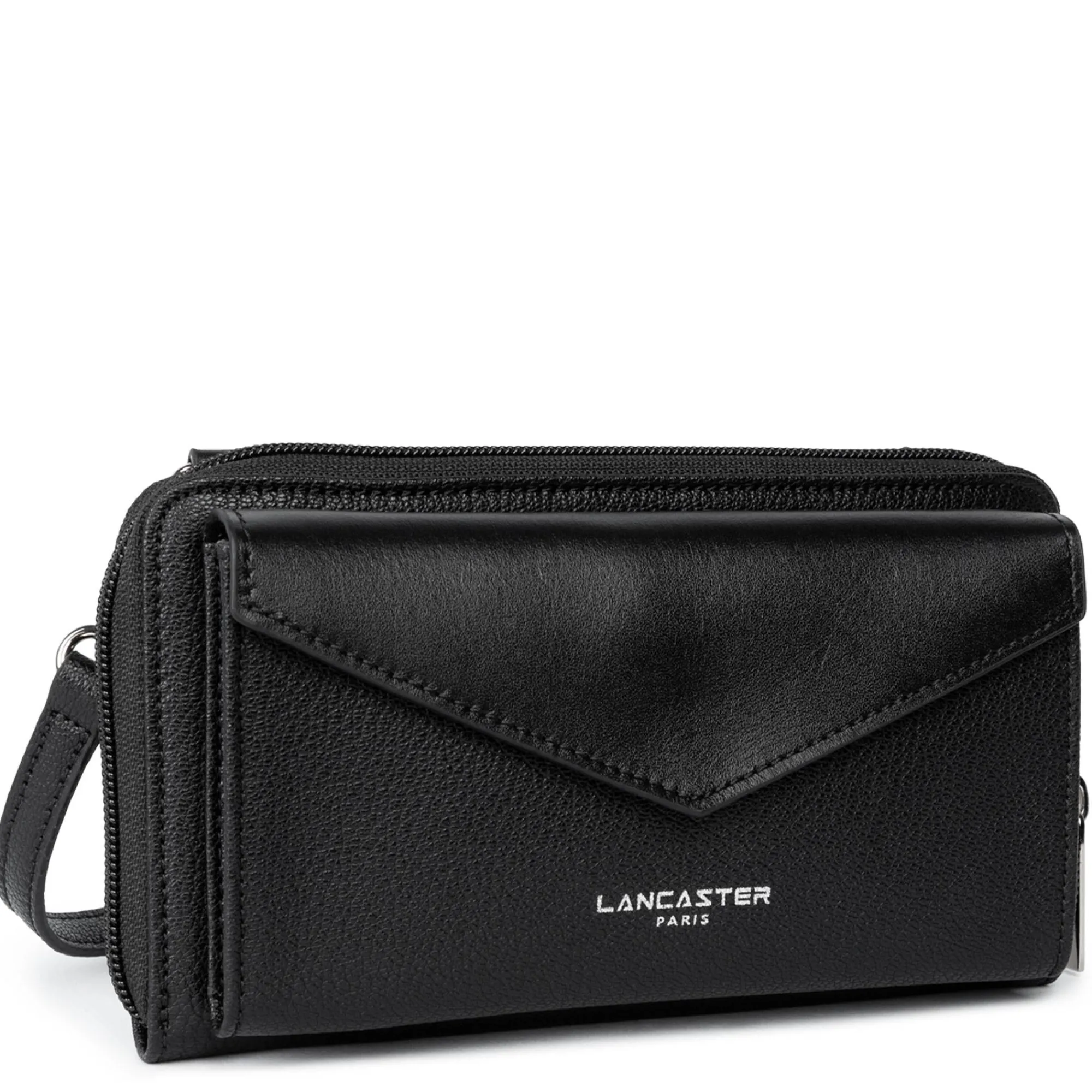 Lancaster Sacs Bandoulière*Pochette smartphone Zippe Maya Noir