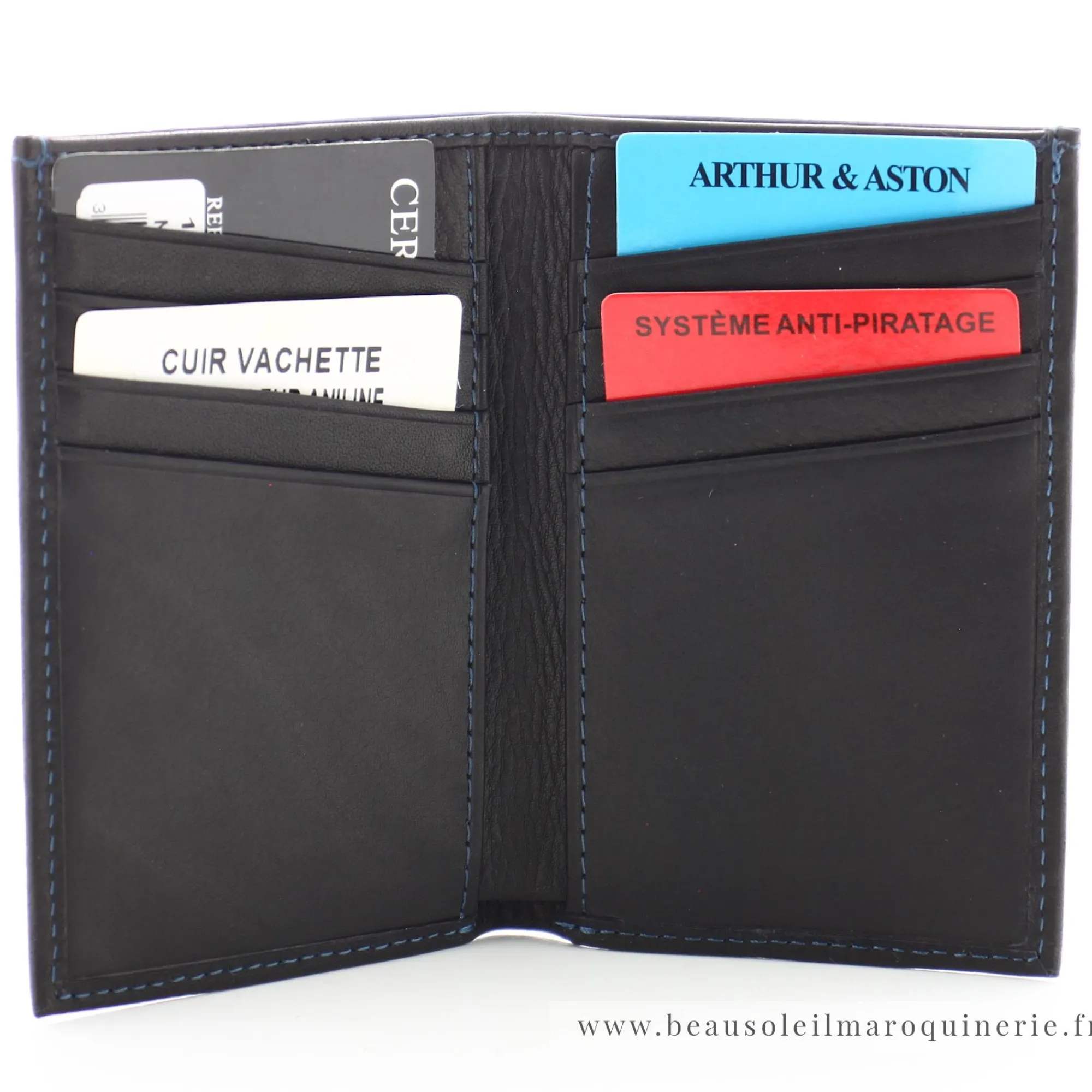 Arthur Aston Porte-Cartes Homme*Porte cartes Pablo en cuir