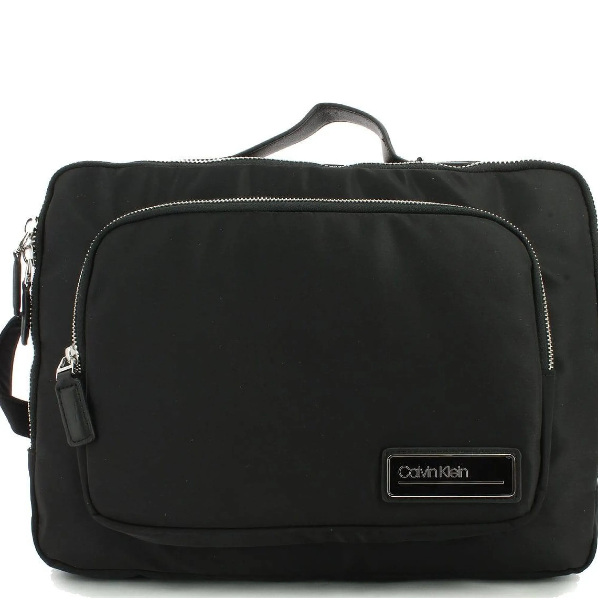 Calvin Klein Sacs Besace*Porte documents pour ordinateur en toile Noir