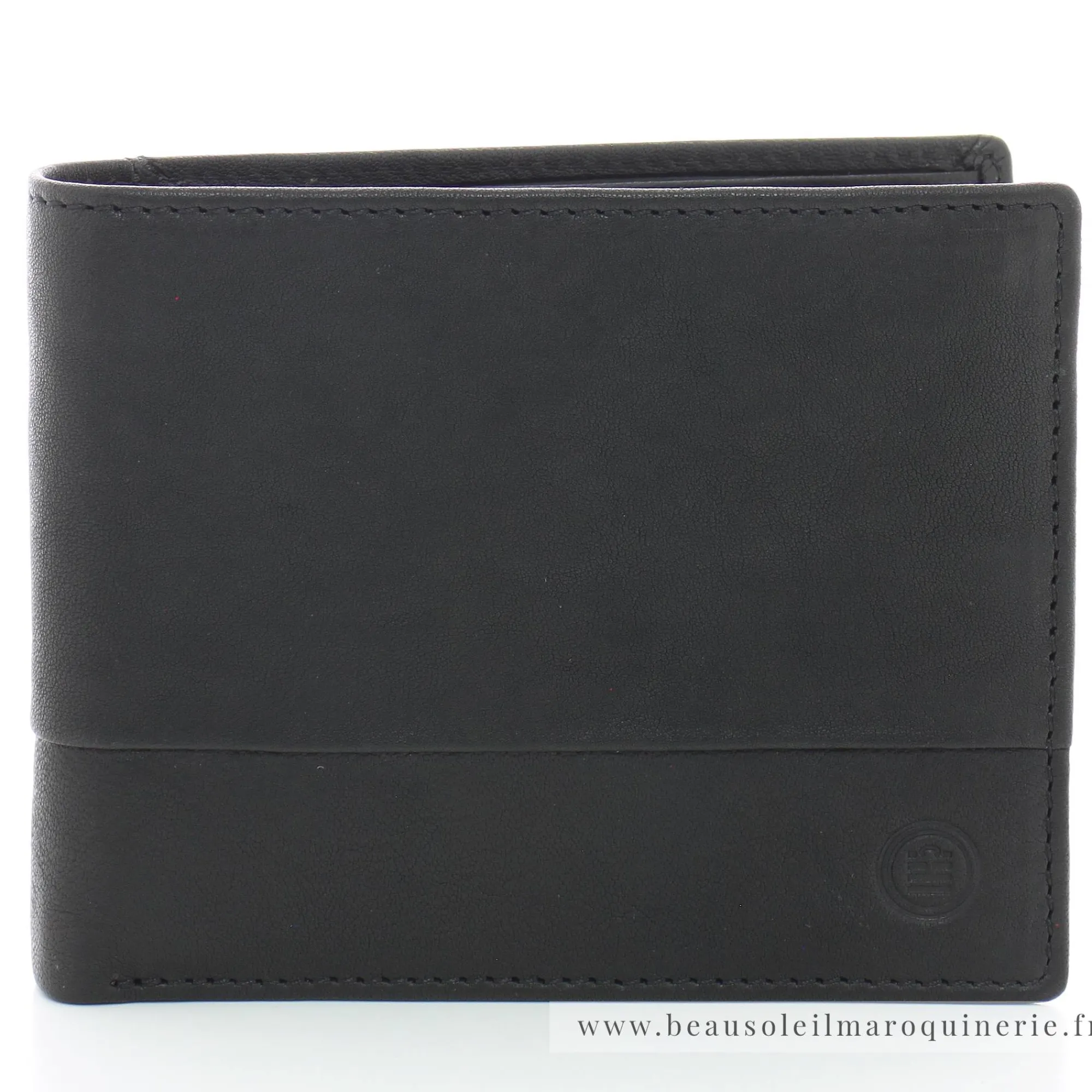 Serge Blanco Porte-Cartes Homme*Porte-cartes porte monnaie en cuir Anchorage