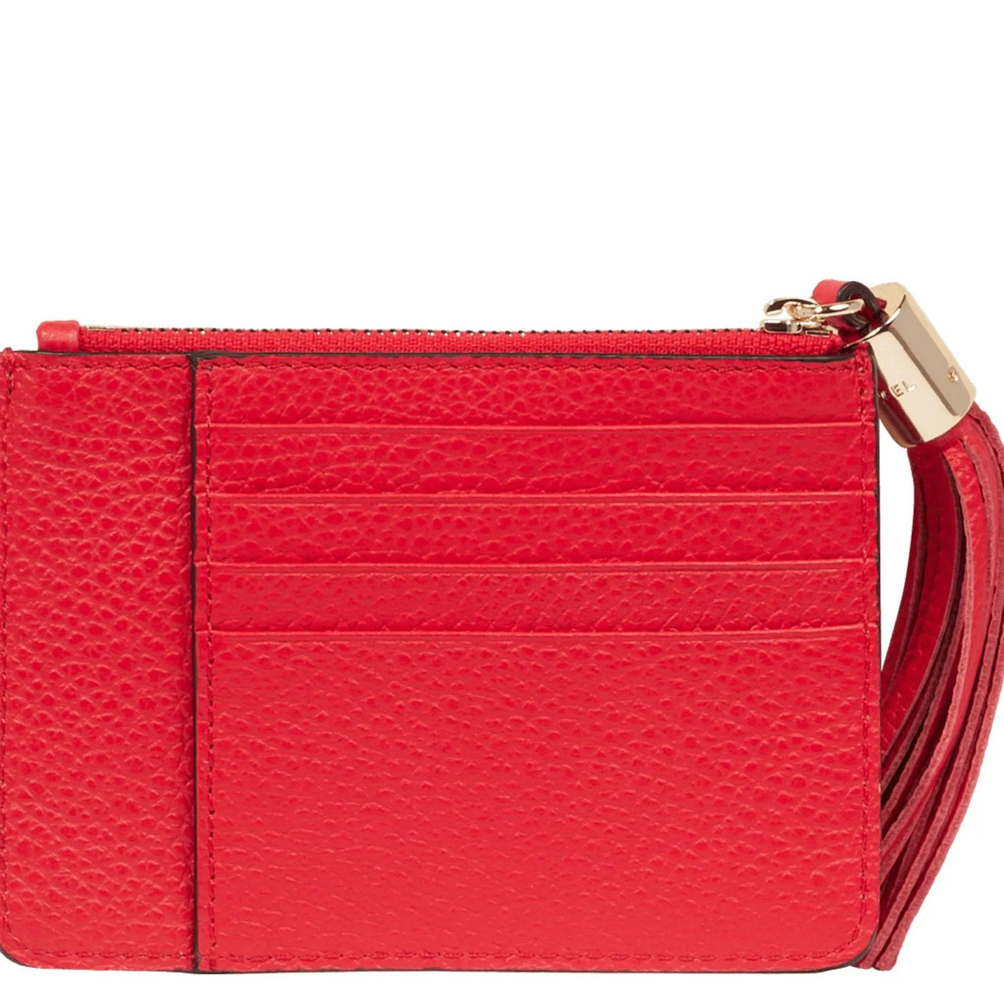 Lancel Porte-Cartes Femme*Porte-cartes zippe L cuir graine Premier Flirt