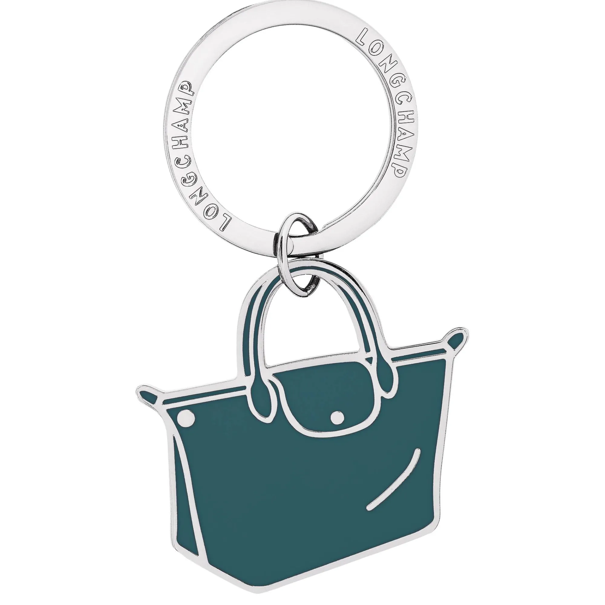 Longchamp Porte-Clés | Porte-Clés Femme*Porte-cles emaille Le Pliage Metal