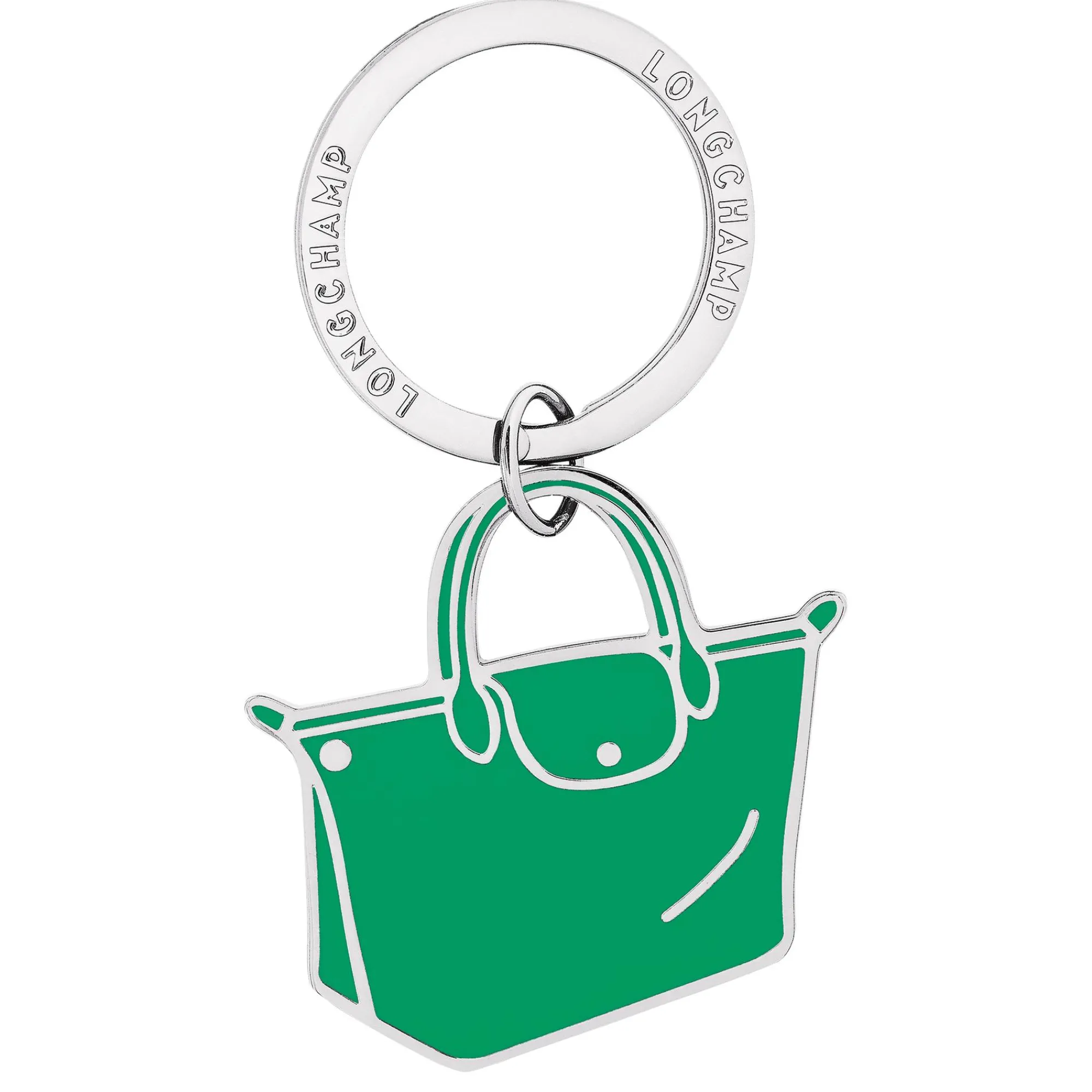 Longchamp Porte-Clés | Porte-Clés Femme*Porte-cles emaille Le Pliage Metal