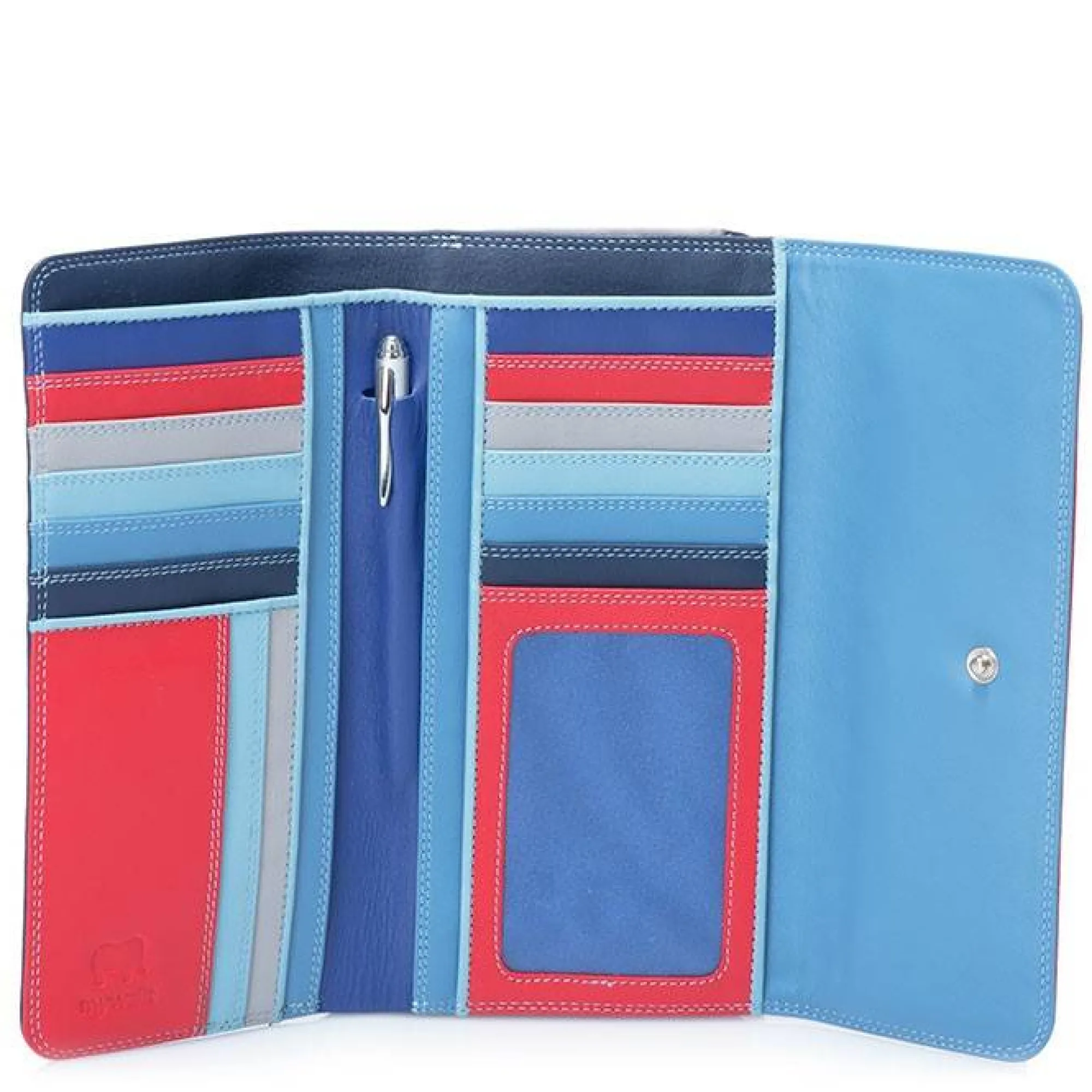Mywalit Portefeuilles Femme*Portefeuille 3 volets en cuir souple