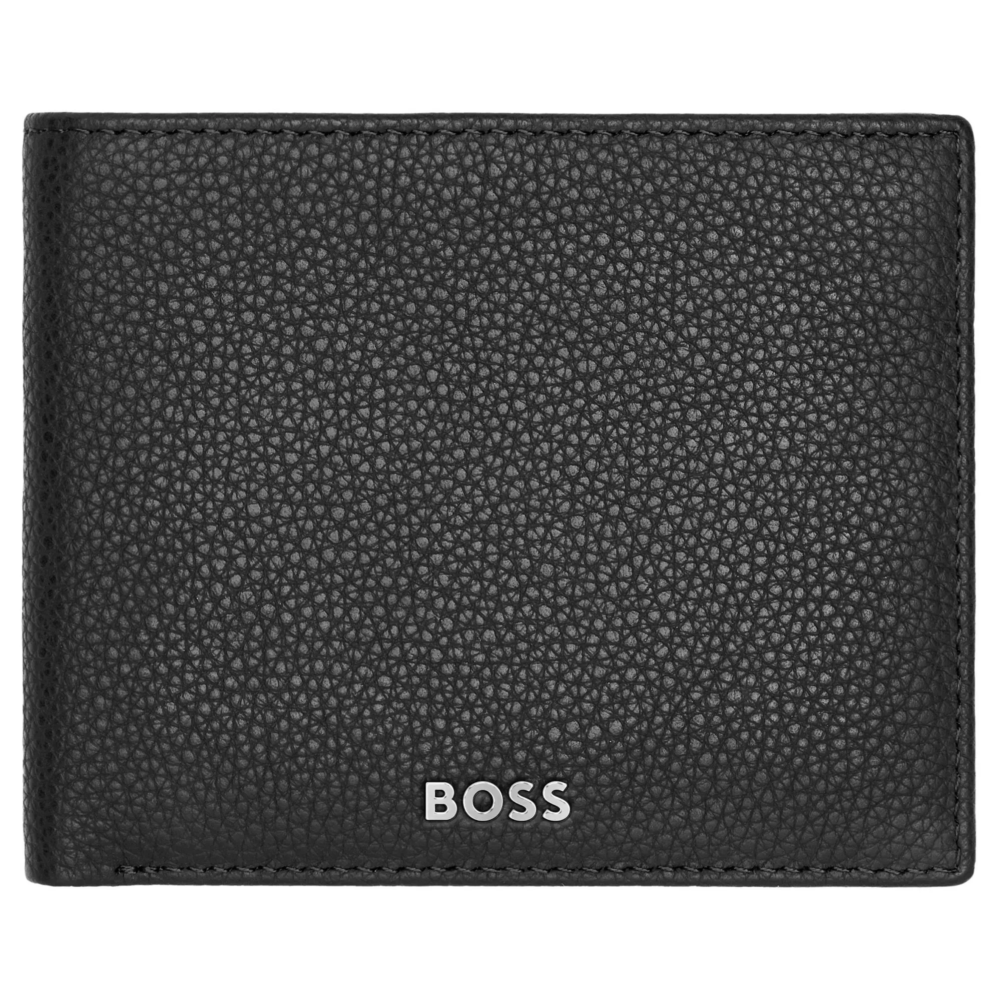Hugo Boss Portefeuilles Homme | Porte-Cartes Homme*Portefeuille Classic Grained en cuir graine Noir