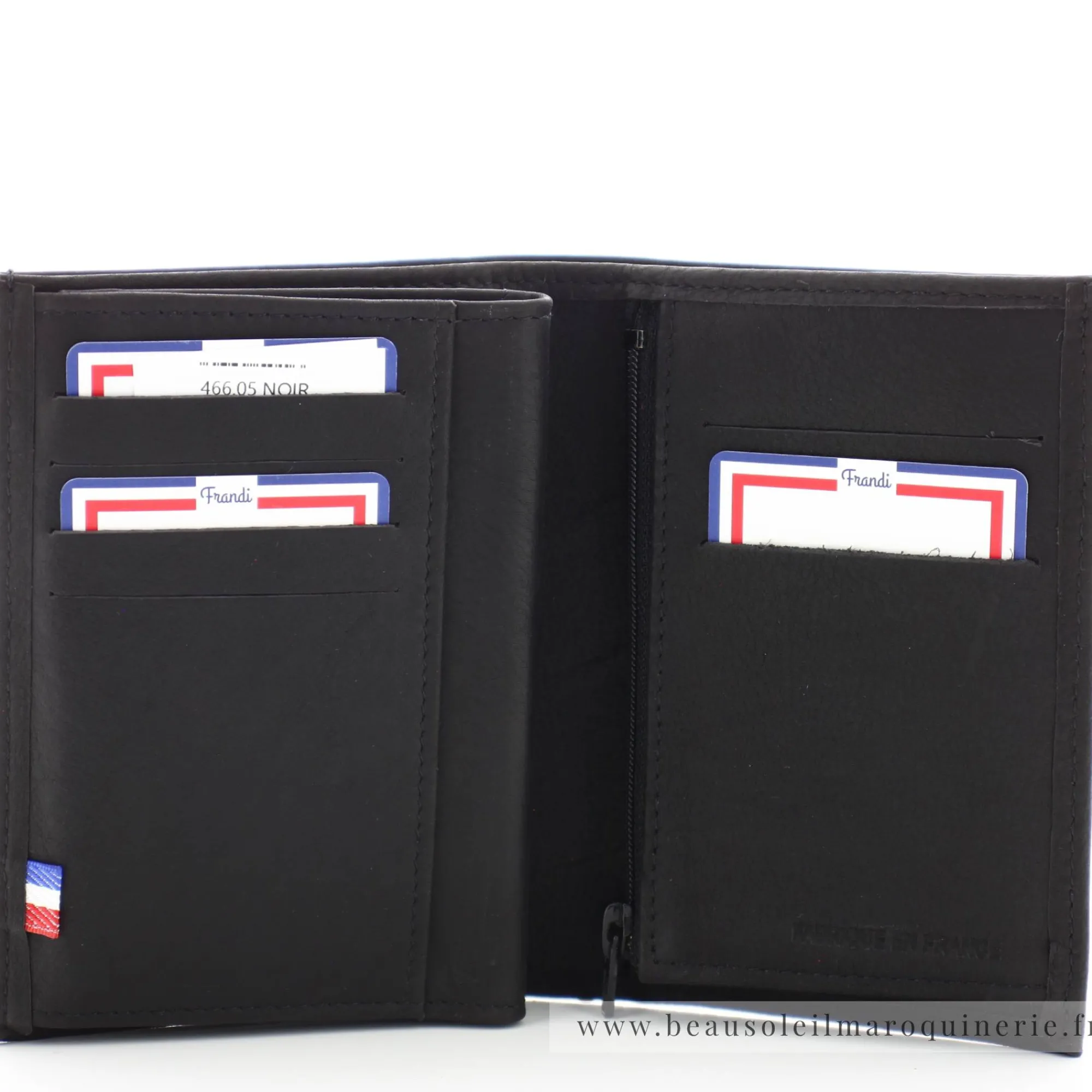Frandi Portefeuilles Homme*Portefeuille cuir Authentique pour papiers