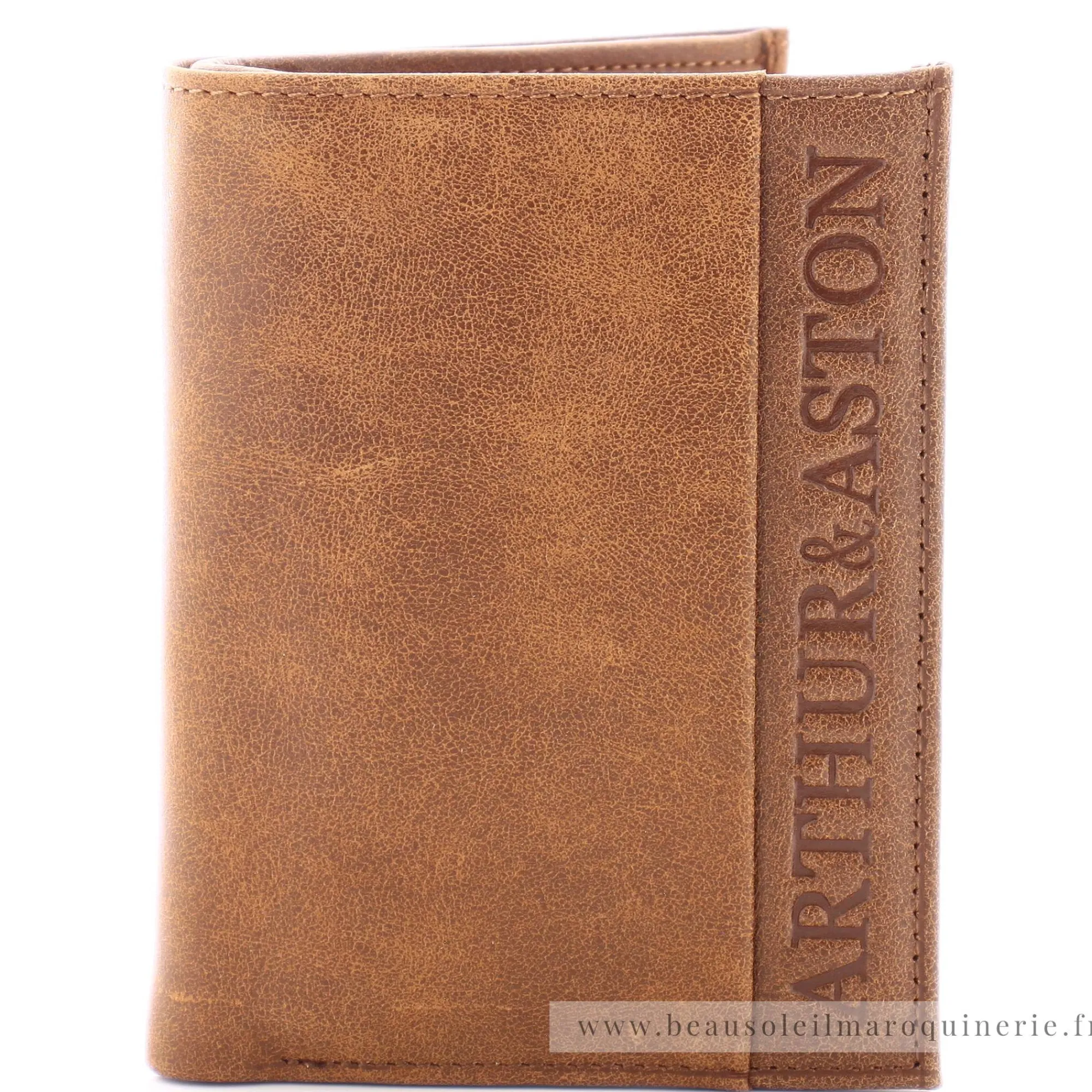 Arthur Aston Portefeuilles Homme*Portefeuille europeen cuir Diego