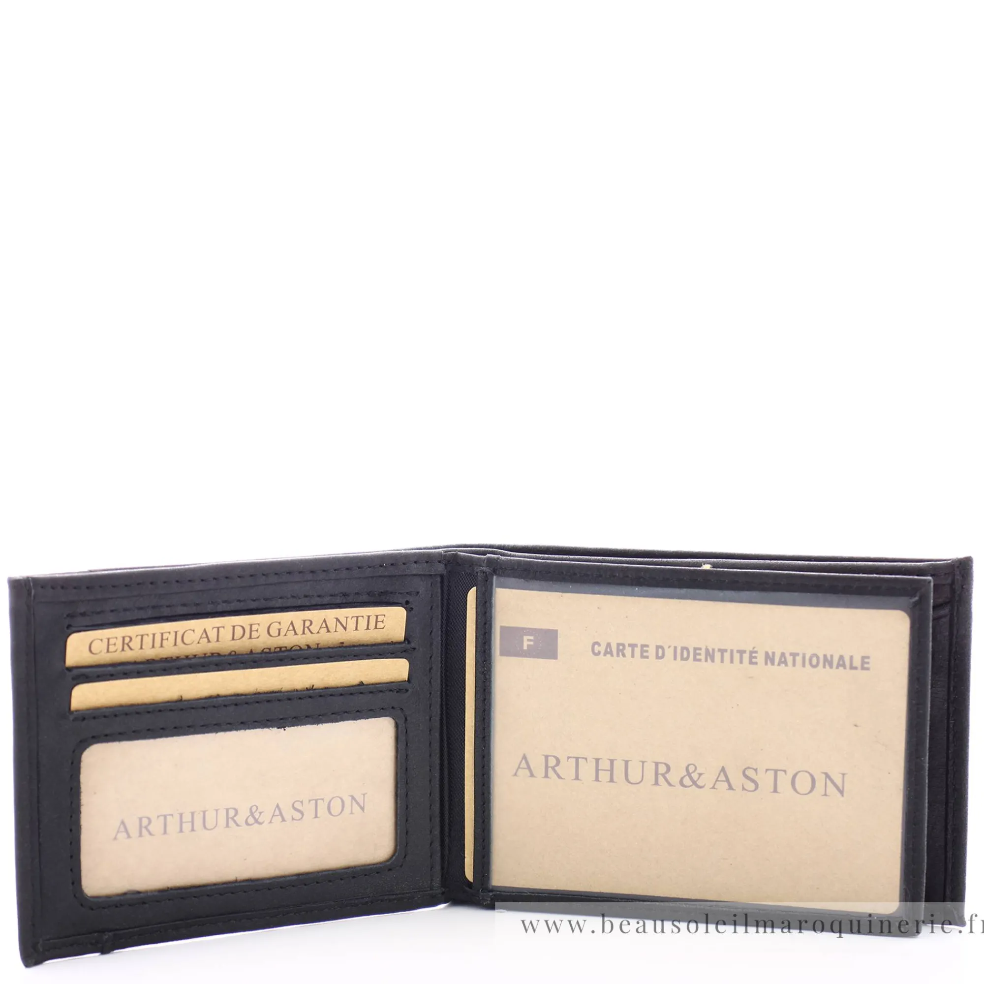 Arthur Aston Portefeuilles Homme*Portefeuille italien cuir Diego