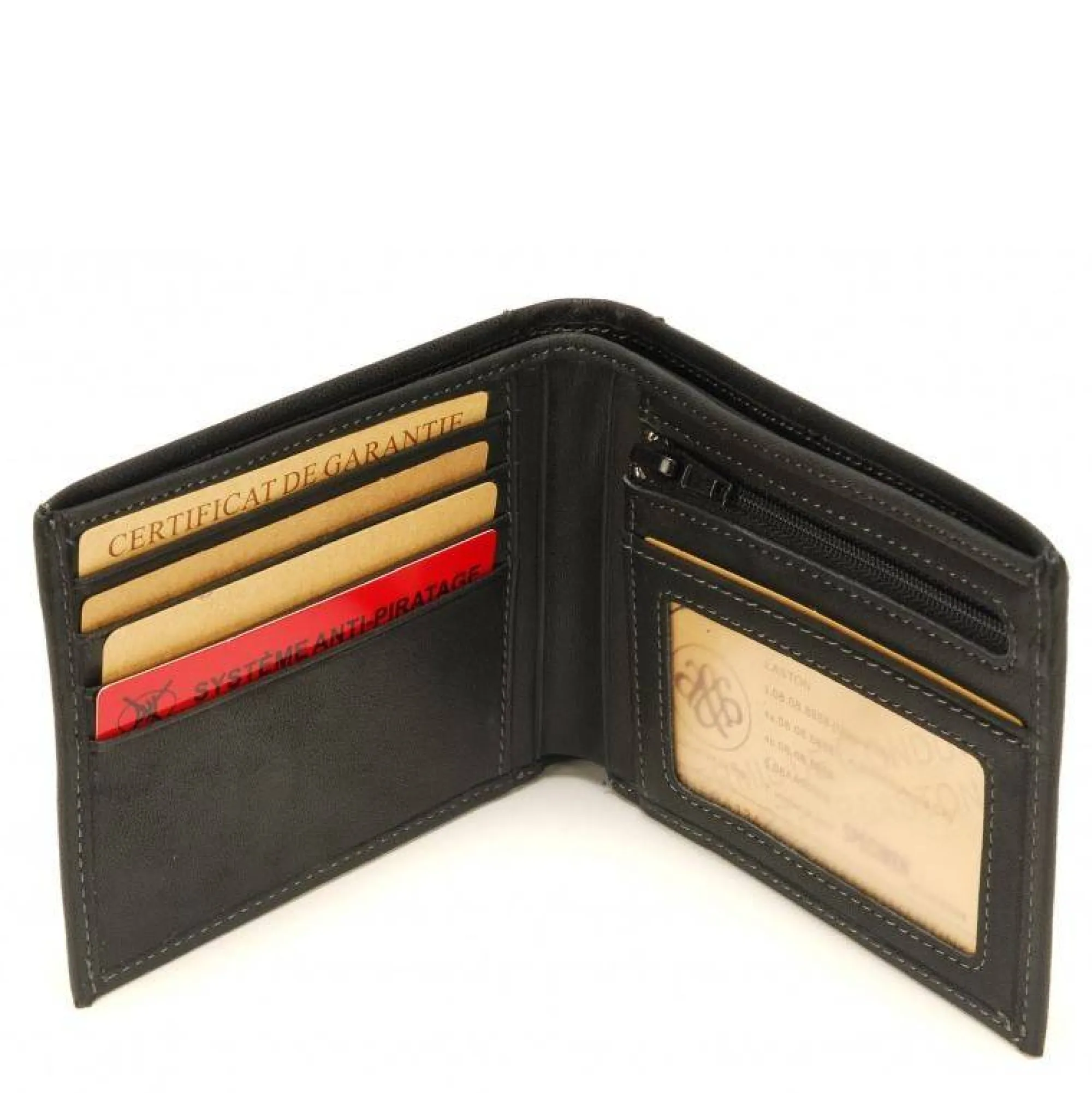 Arthur Aston Portefeuilles Homme*Portefeuille italien Johany en cuir