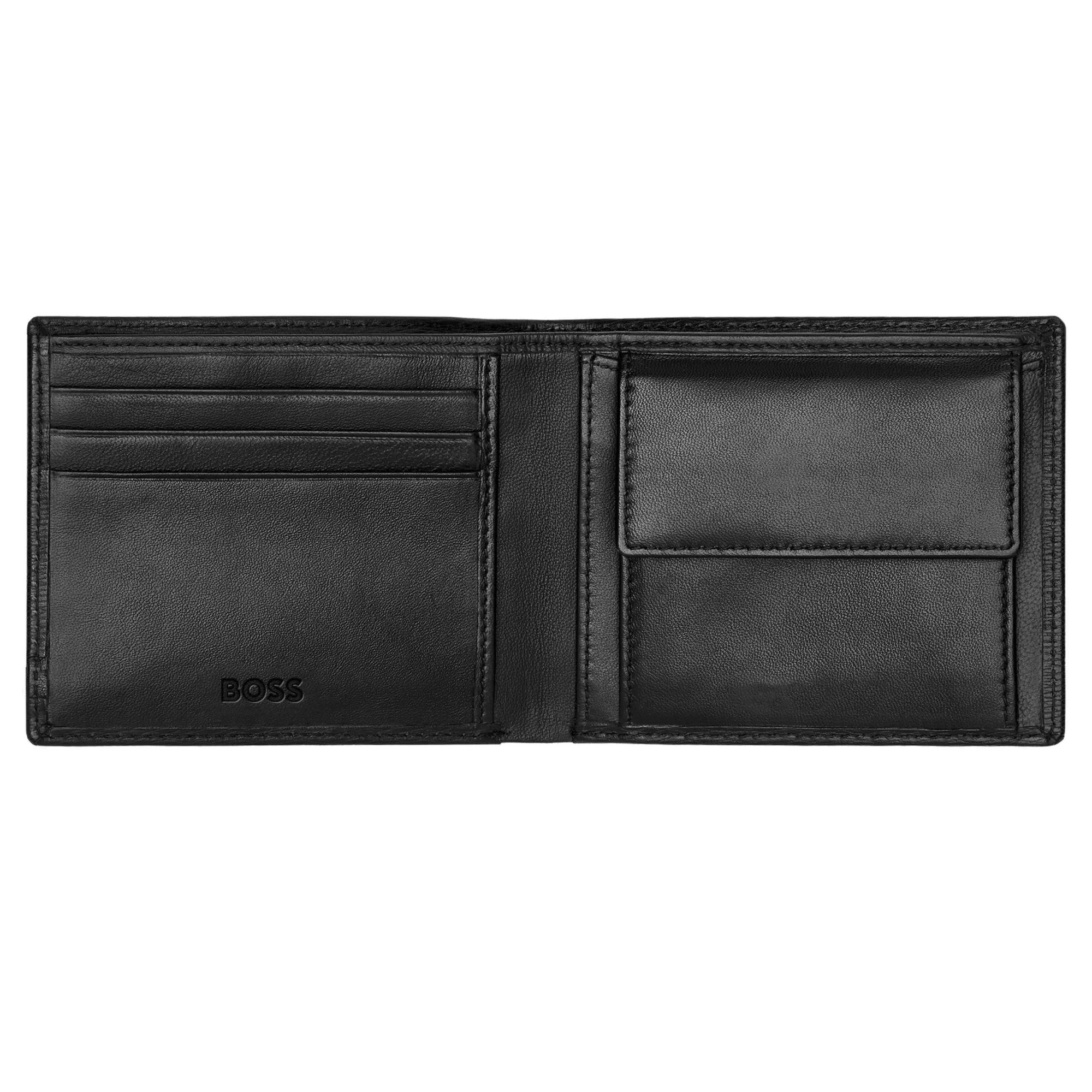 Hugo Boss Portefeuilles Homme | Porte-Monnaie Homme*Portefeuille Porte-monnaie Iconic Noir