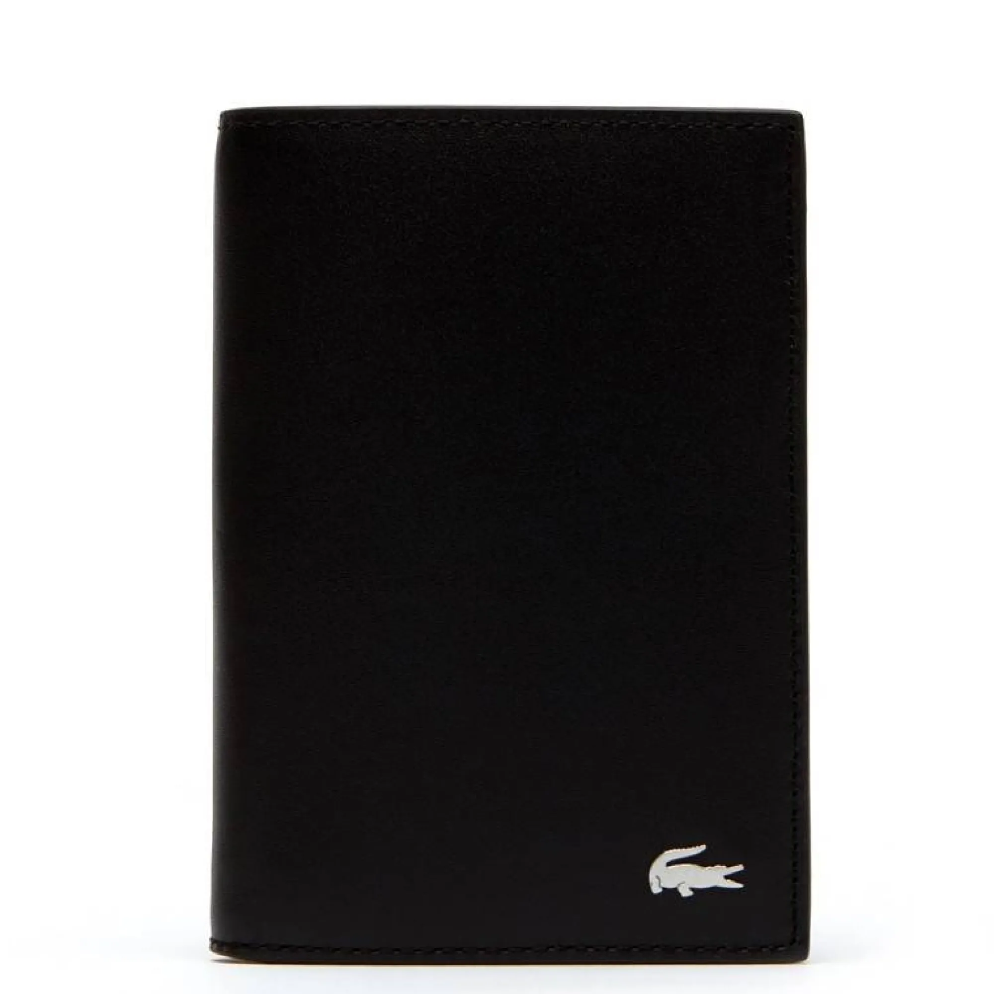 Lacoste Portefeuilles Homme*Portefeuille vertical en cuir 7 cartes Fitzgerald Noir