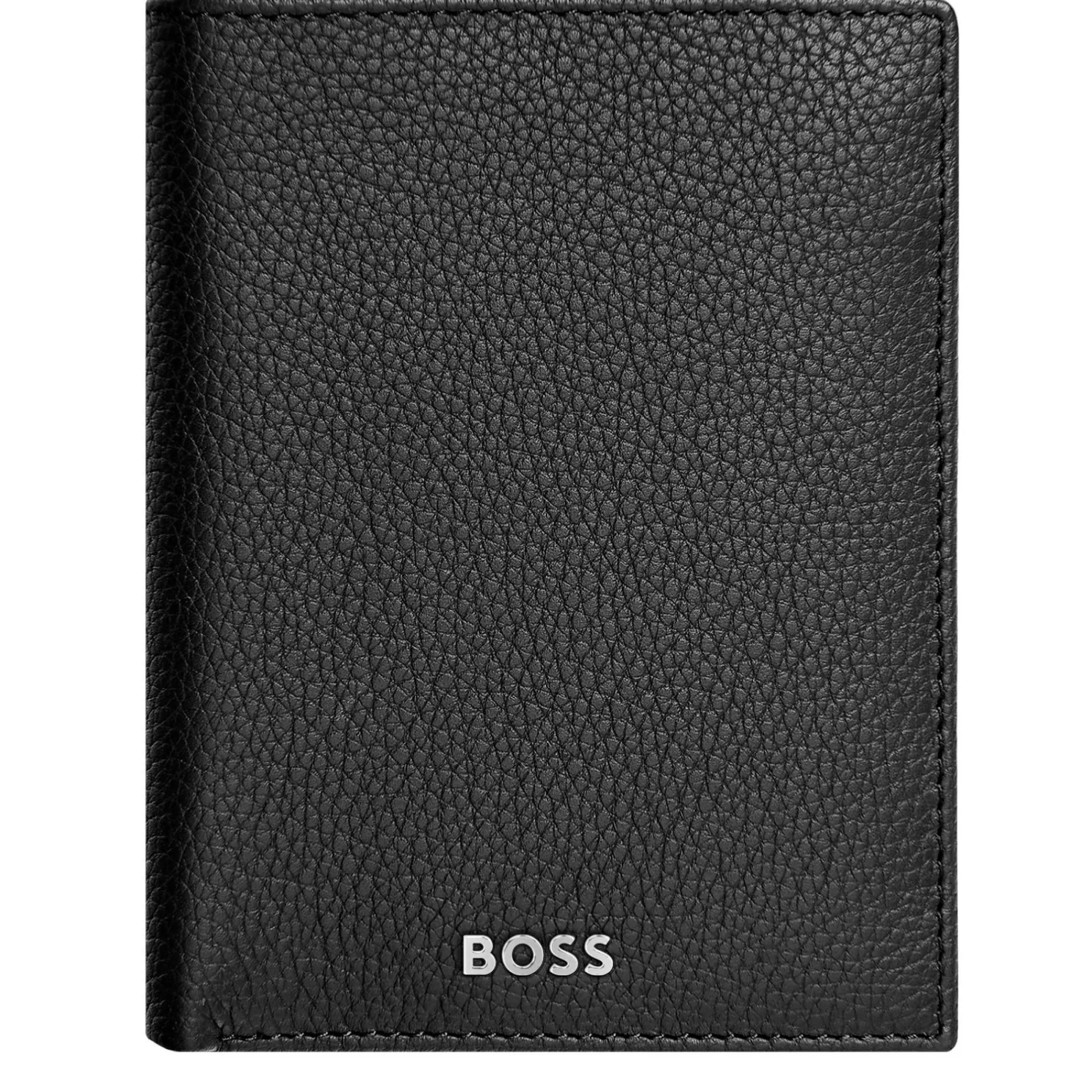 Hugo Boss Portefeuilles Homme*Portefeuille vertical homme Classic Grained Noir