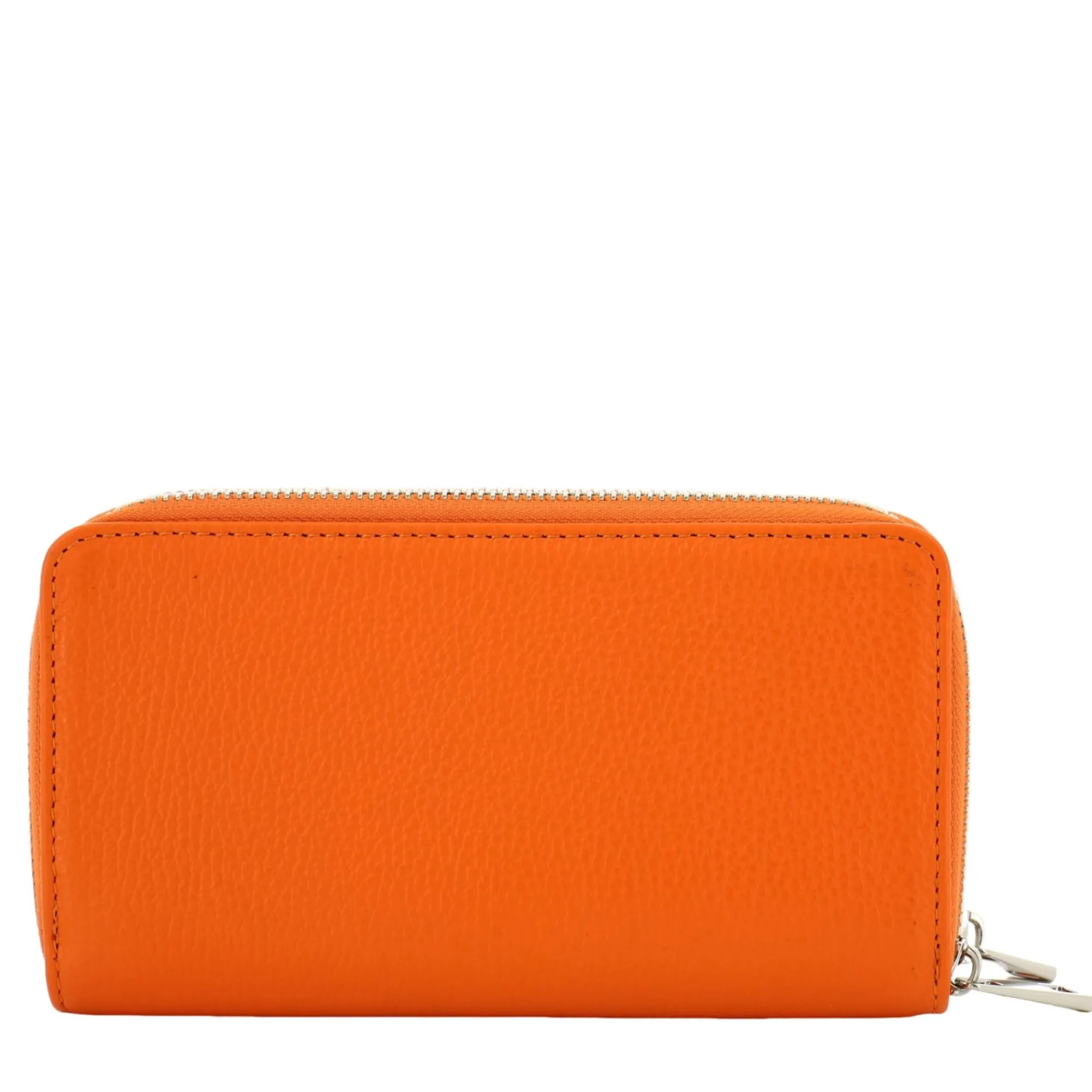Marlon Firenze Portefeuilles Femme*Portefeuille zippe cuir double compartiment Orange