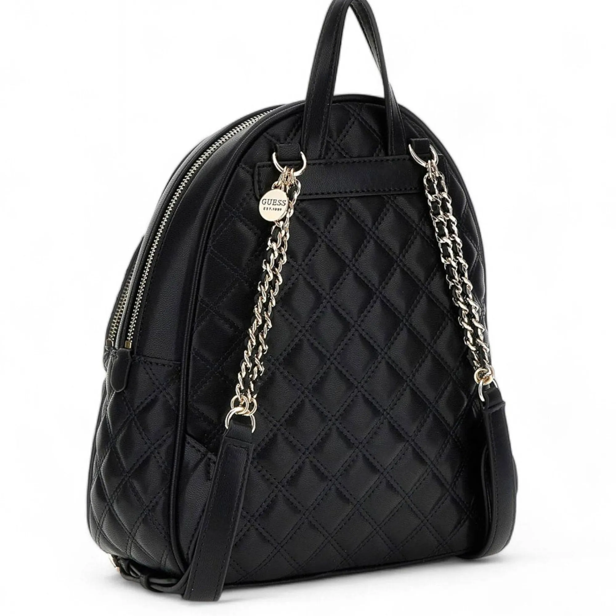 Guess Sacs À Dos Femme*Sac a dos Giully effet matelasse Noir