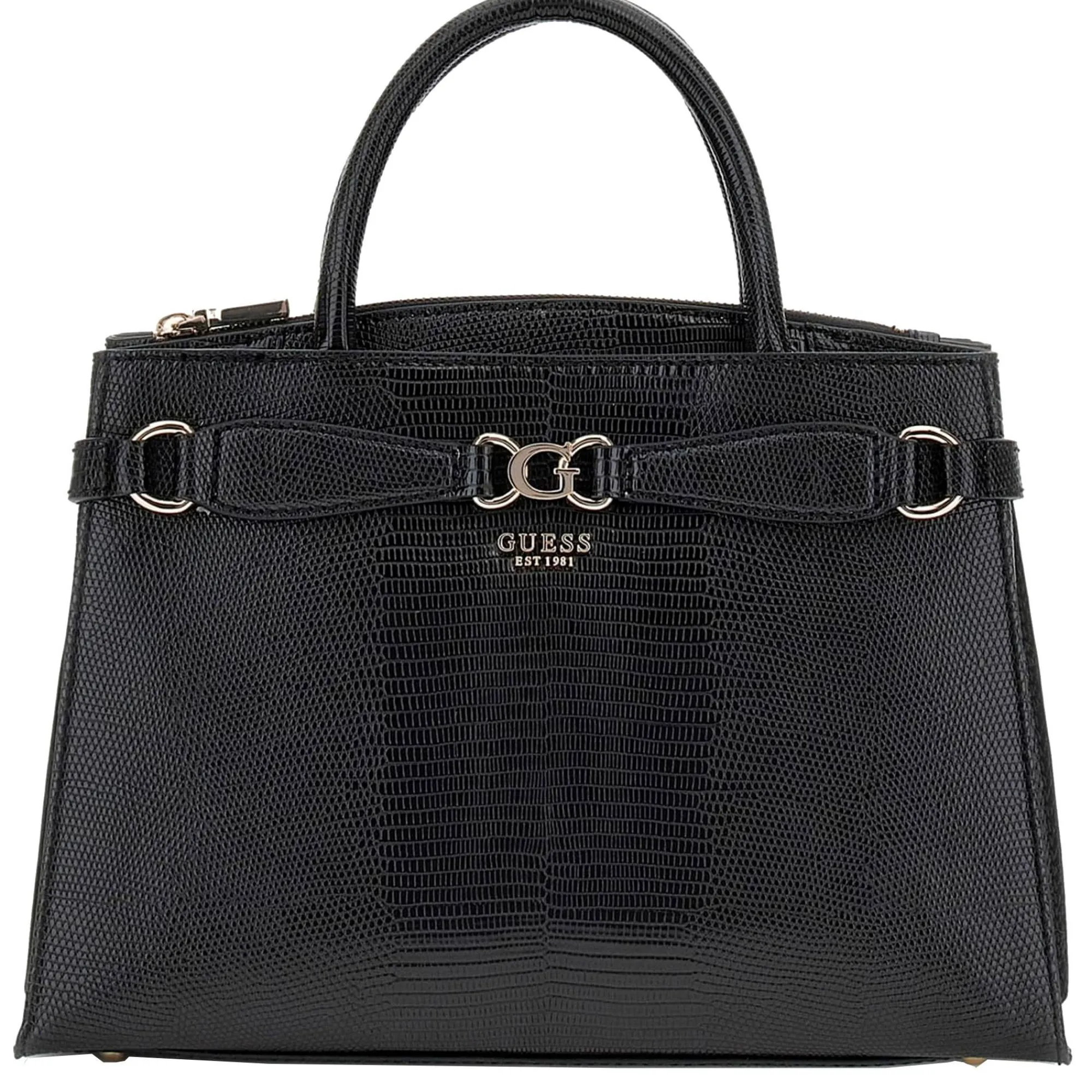 Guess Sacs À Main*Sac a main Arlena imprime python Noir