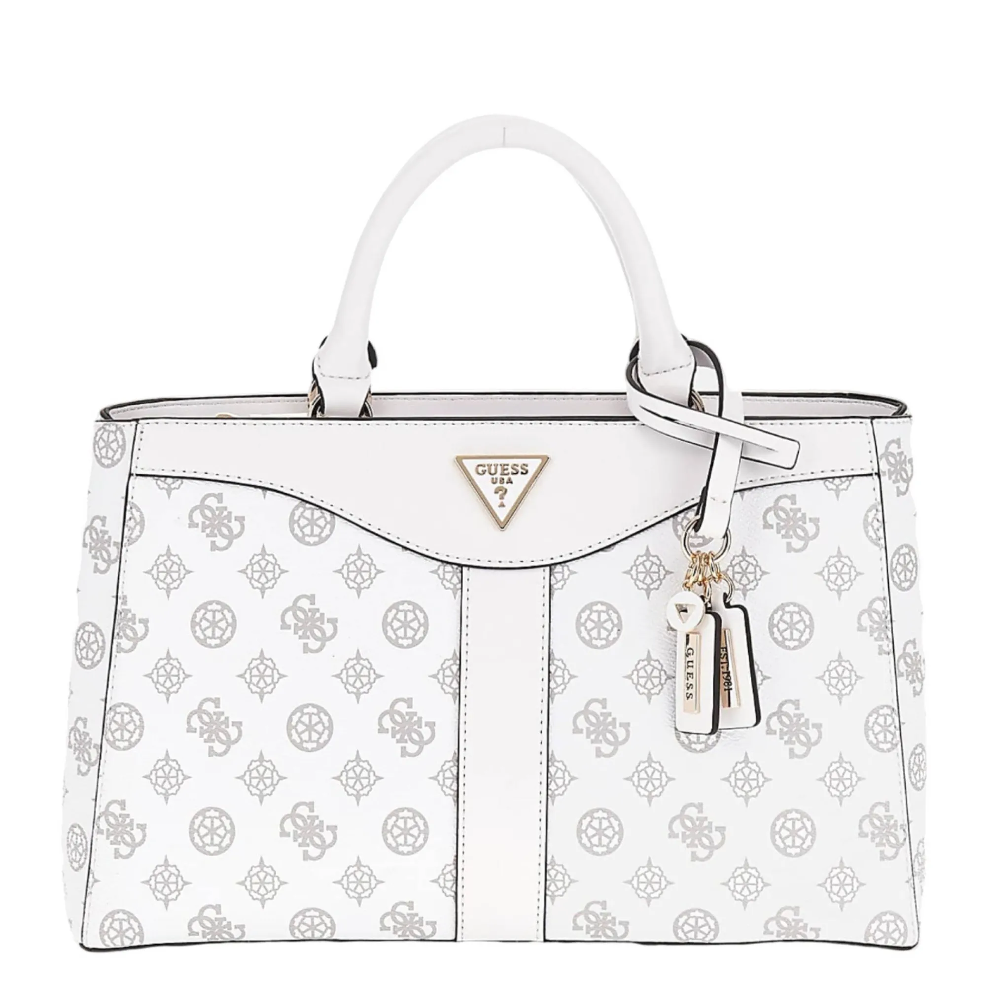 Guess Sacs À Main*Sac a main avec breloque Dorys Blanc Multi