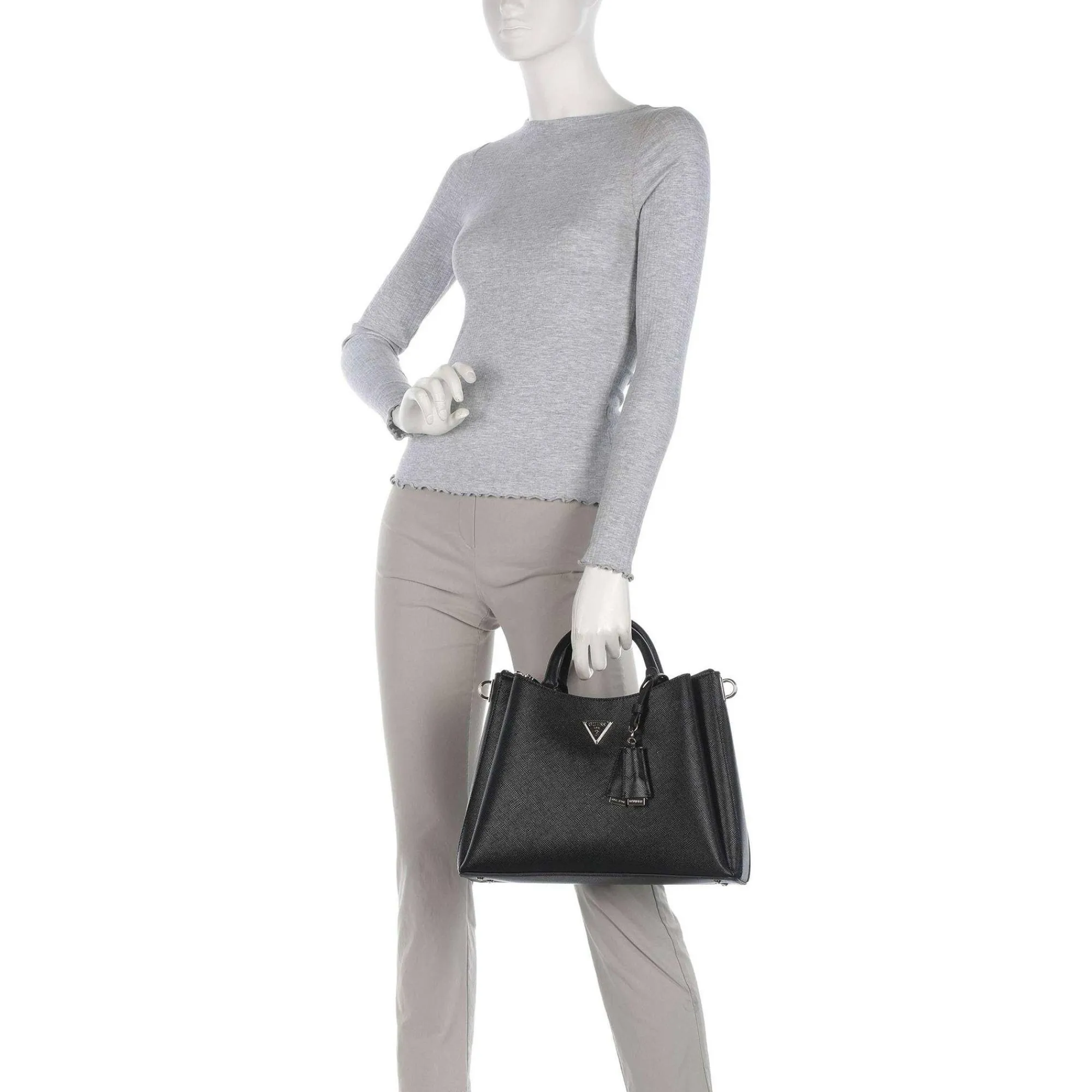 Guess Sacs À Main*Sac a main Eco Gloriana saffiano Noir