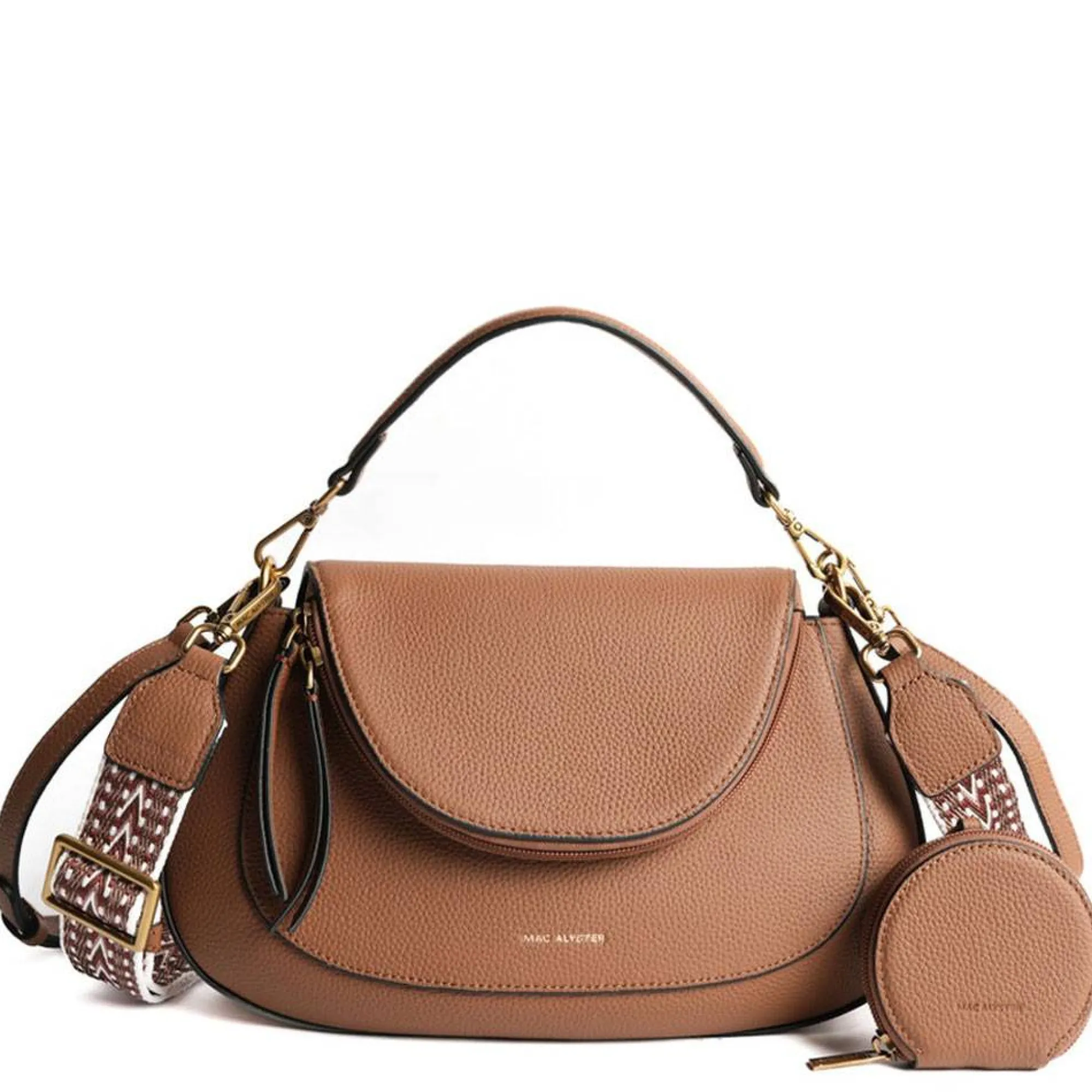 Mac Alyster Sacs Porté Épaule*Sac a main Giulia cuir avec bandouliere