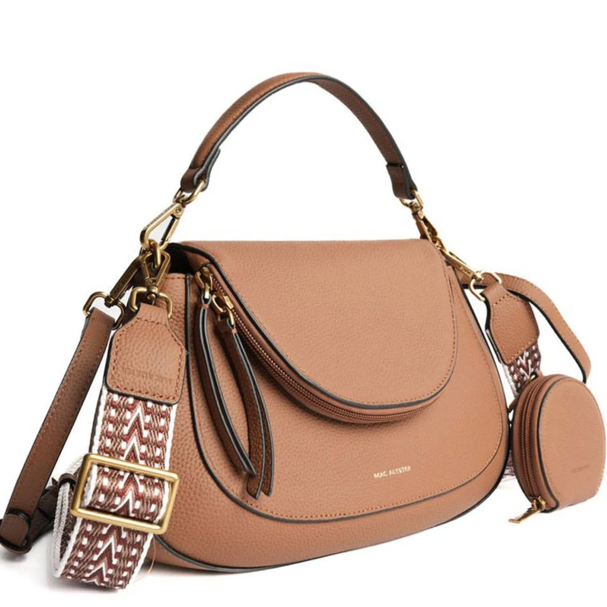 Mac Alyster Sacs Porté Épaule*Sac a main Giulia cuir avec bandouliere