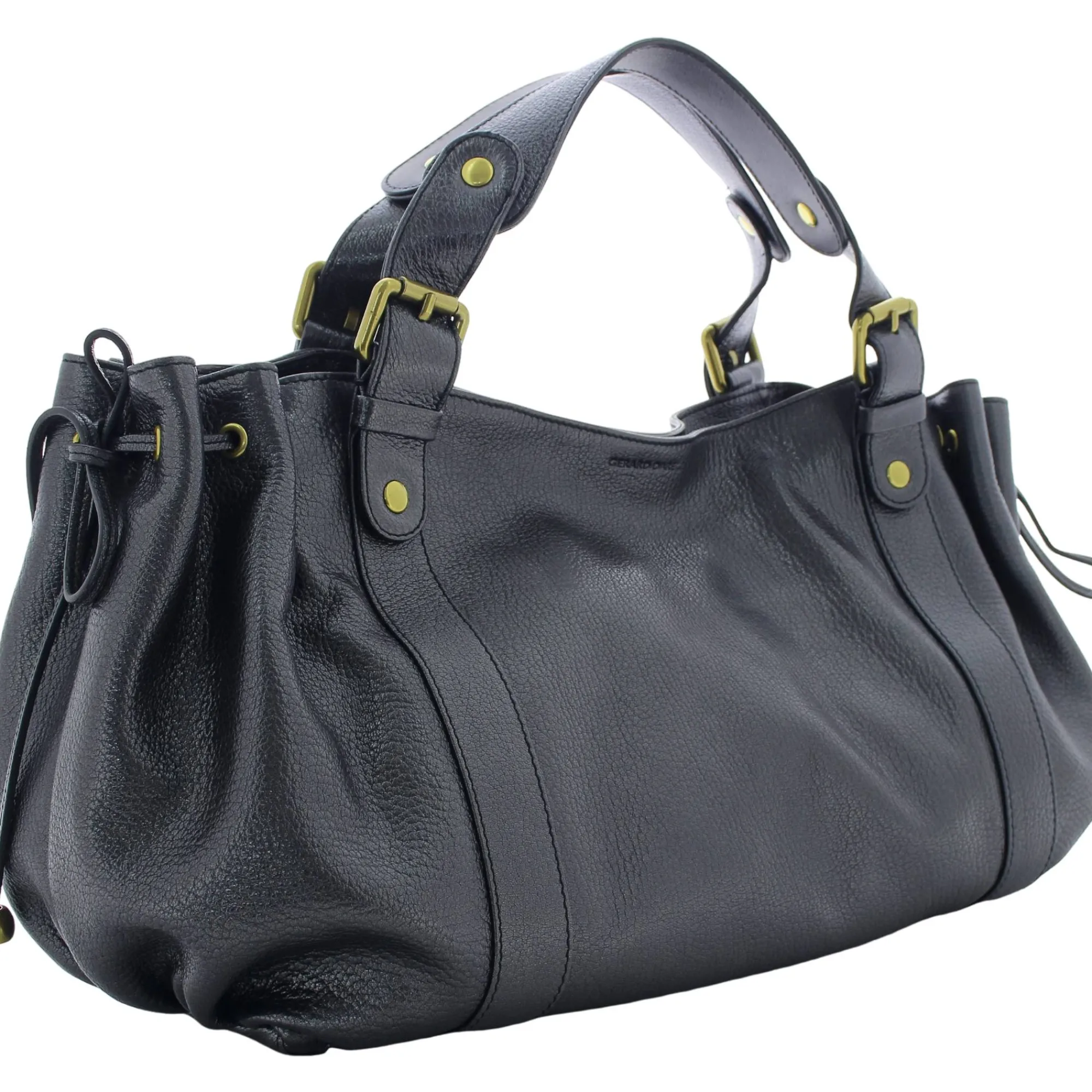 Gerard Darel Sacs À Main*Sac a main 24H en cuir metallise Métallisé