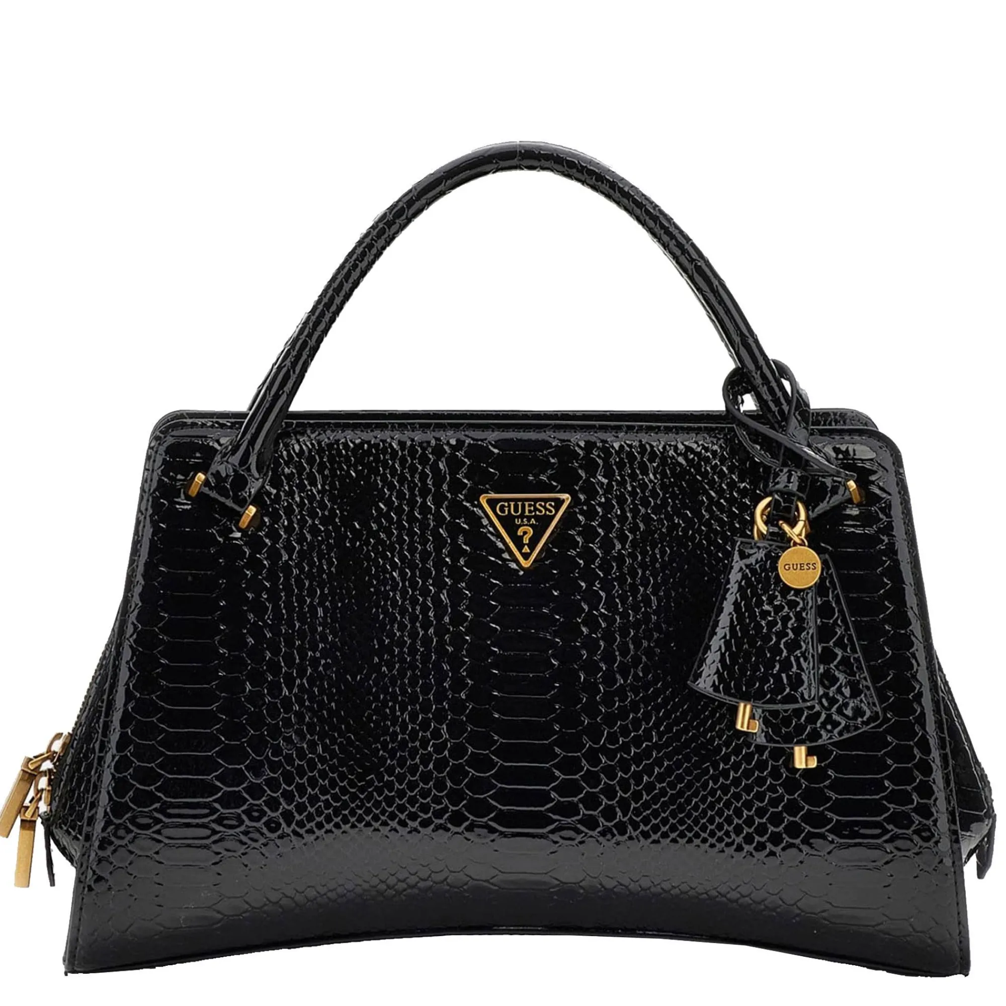 Guess Sacs À Main*Sac a main imprime python Georgina Noir