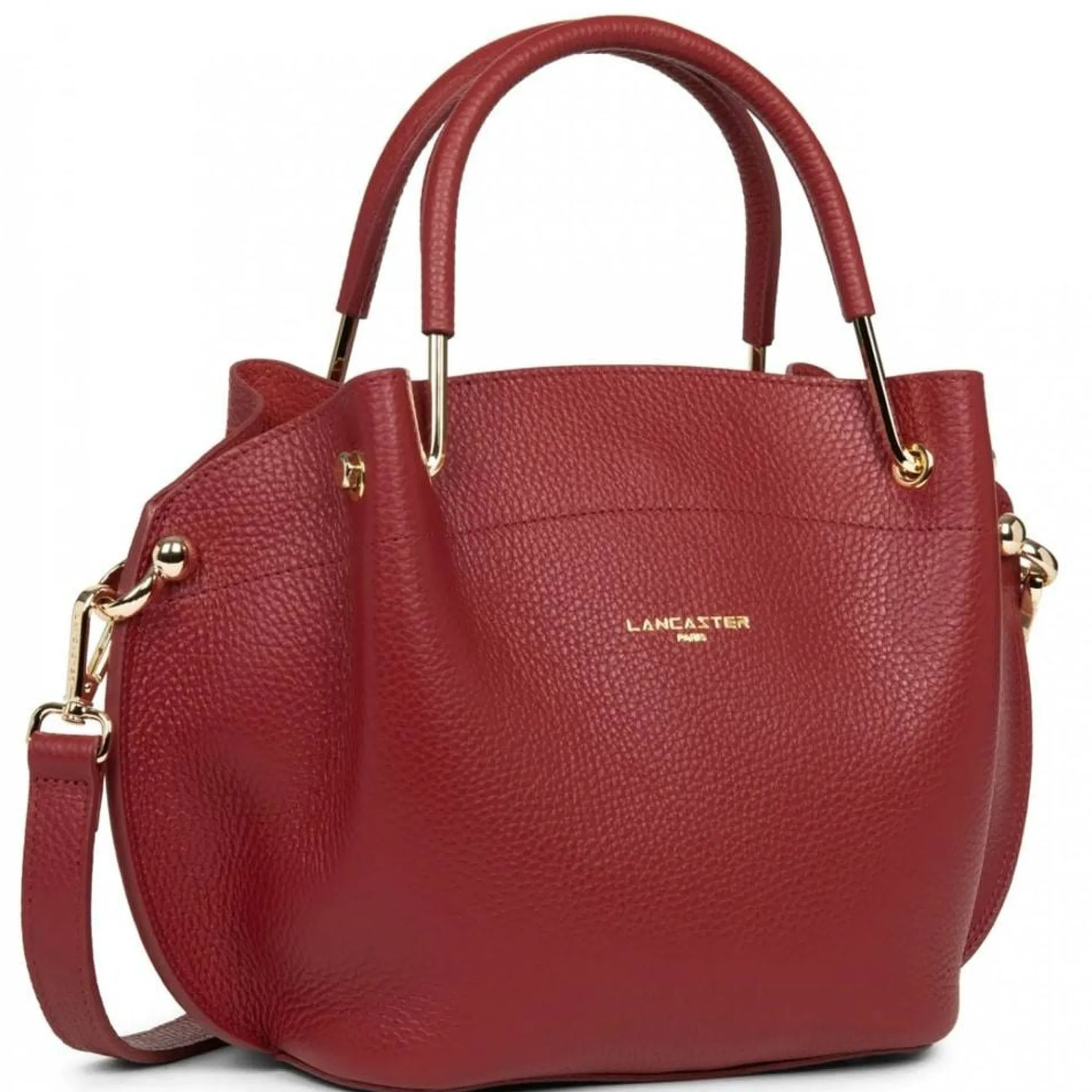 Lancaster Sacs À Main*Sac a main Louisa Foulonne Double Made in France