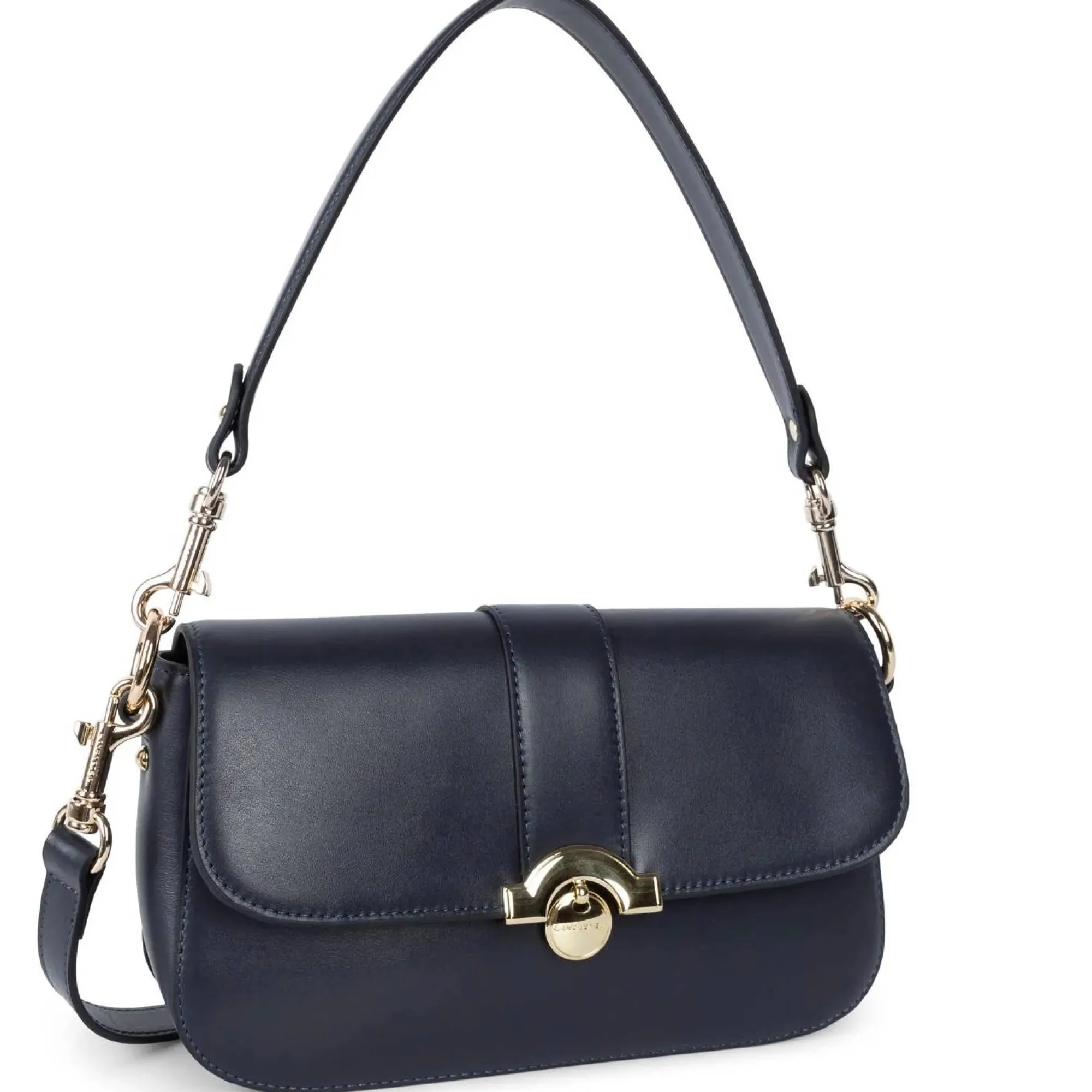 Lancaster Sacs Bandoulière*Sac baguette Paris Medaille a rabat fermoir