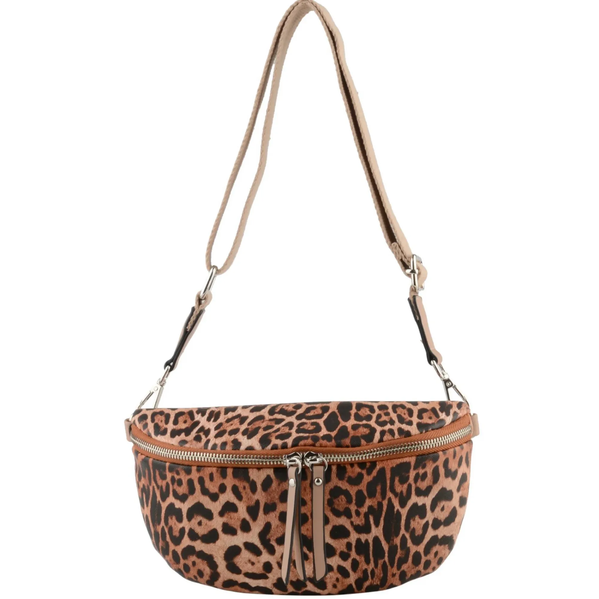 Mia & Joy Sacs Banane Femme*Sac banane Braddie avec bandouliere Leopard L.